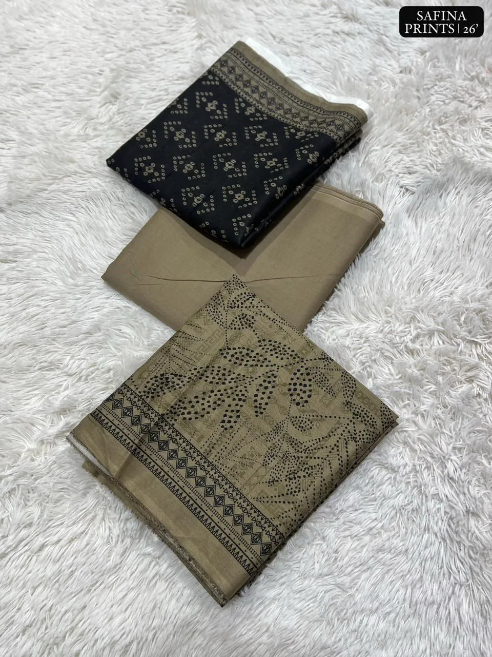 Safina Printed Lawn 3PC Suit 2026 | Original Summer Collection