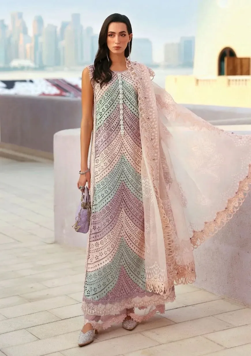 Maria B Chikankari Lawn 3PC Suit 2026 | Summer Casual Collection
