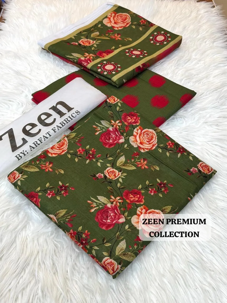 Zeen Doria Lawn 3PC Suit 2026 (7)