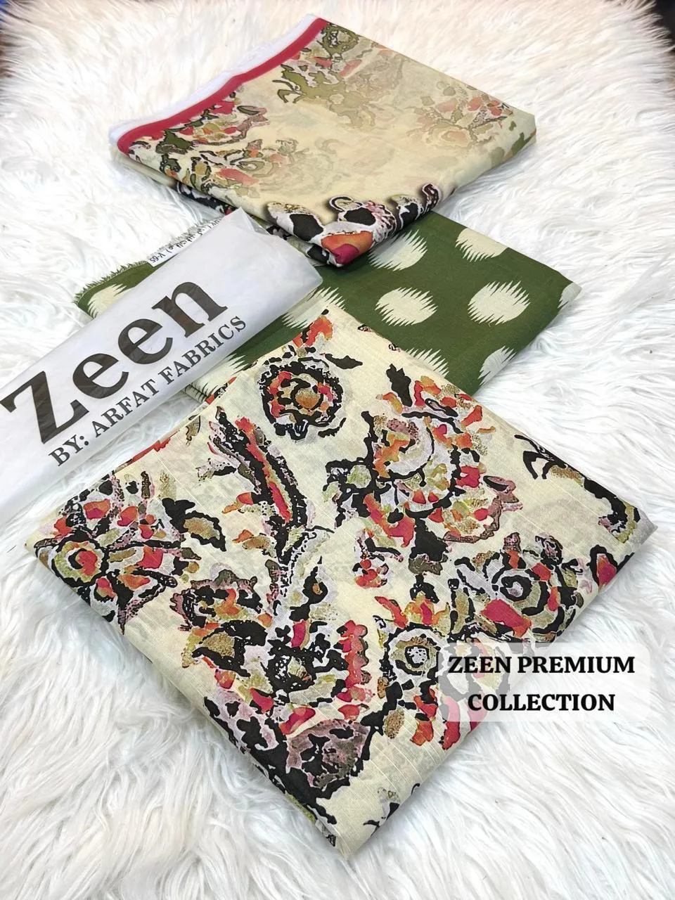 Zeen Doria Lawn 3PC Suit 2026 (6)