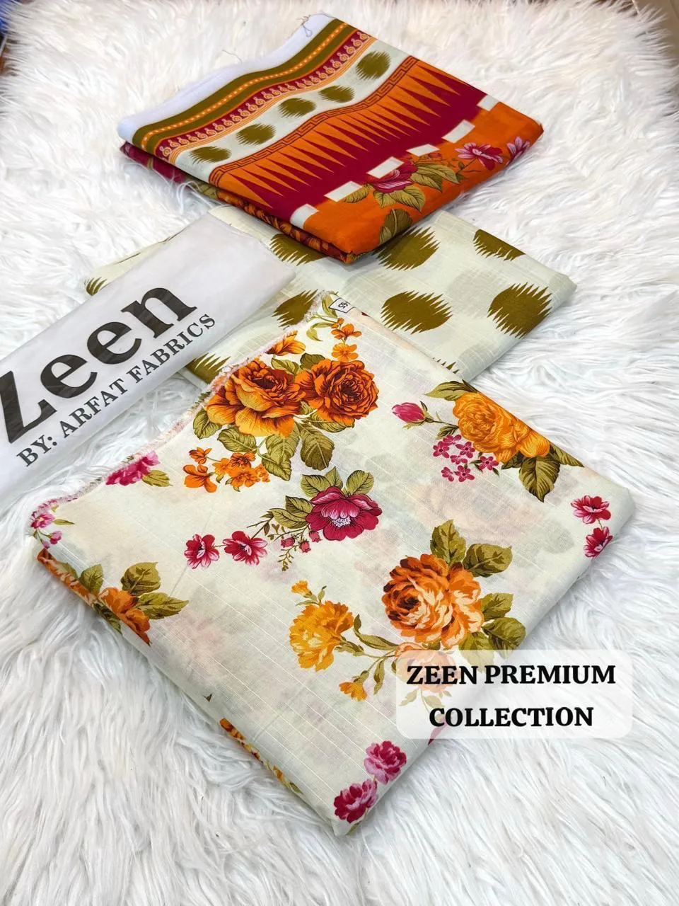 Zeen Doria Lawn 3PC Suit 2026 (5)