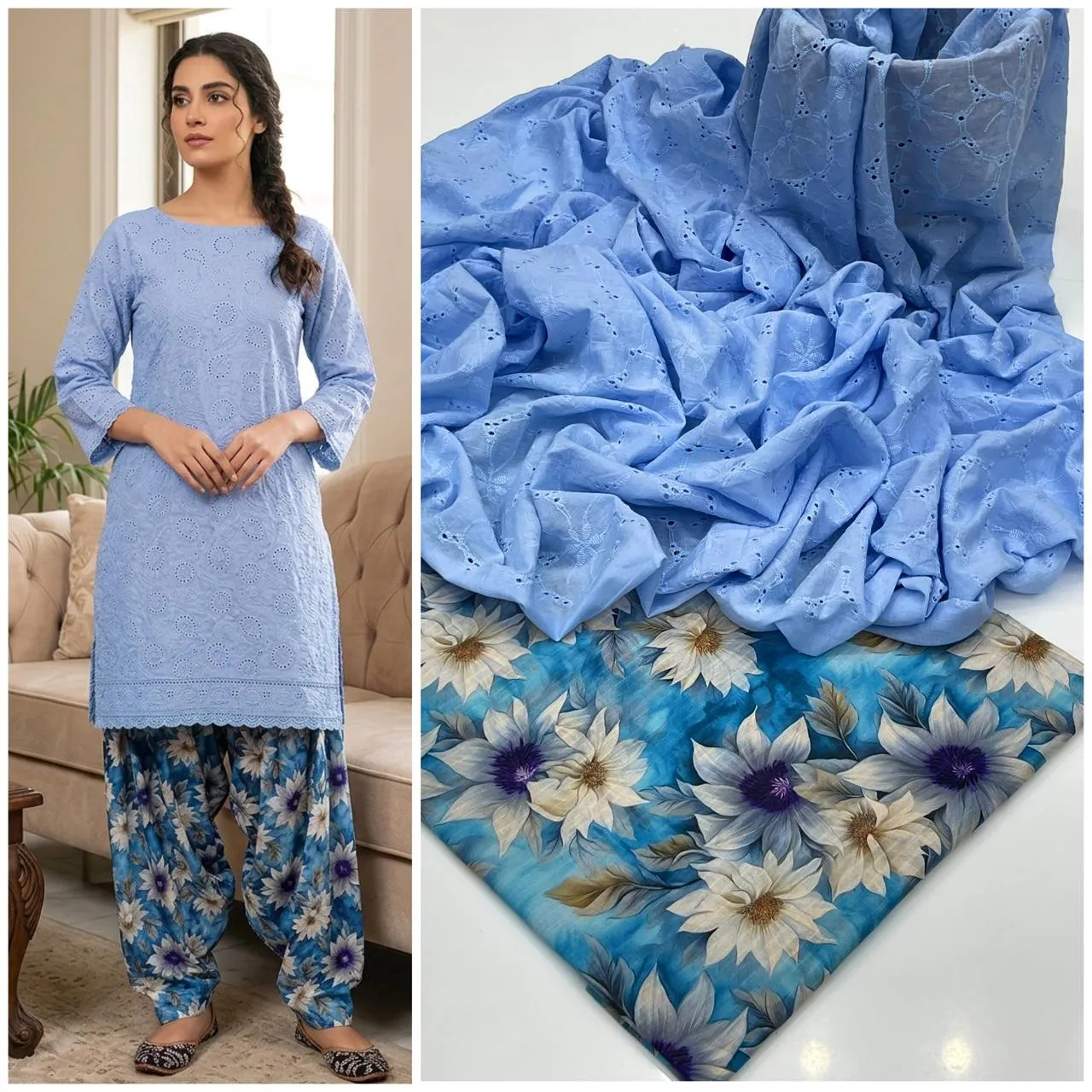 Chikankari Lawn 2PC Suit 2026 (19)