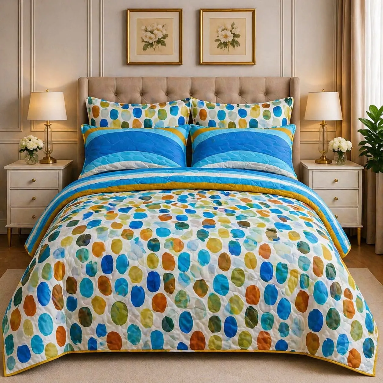 Cotton Comforter Set (18)
