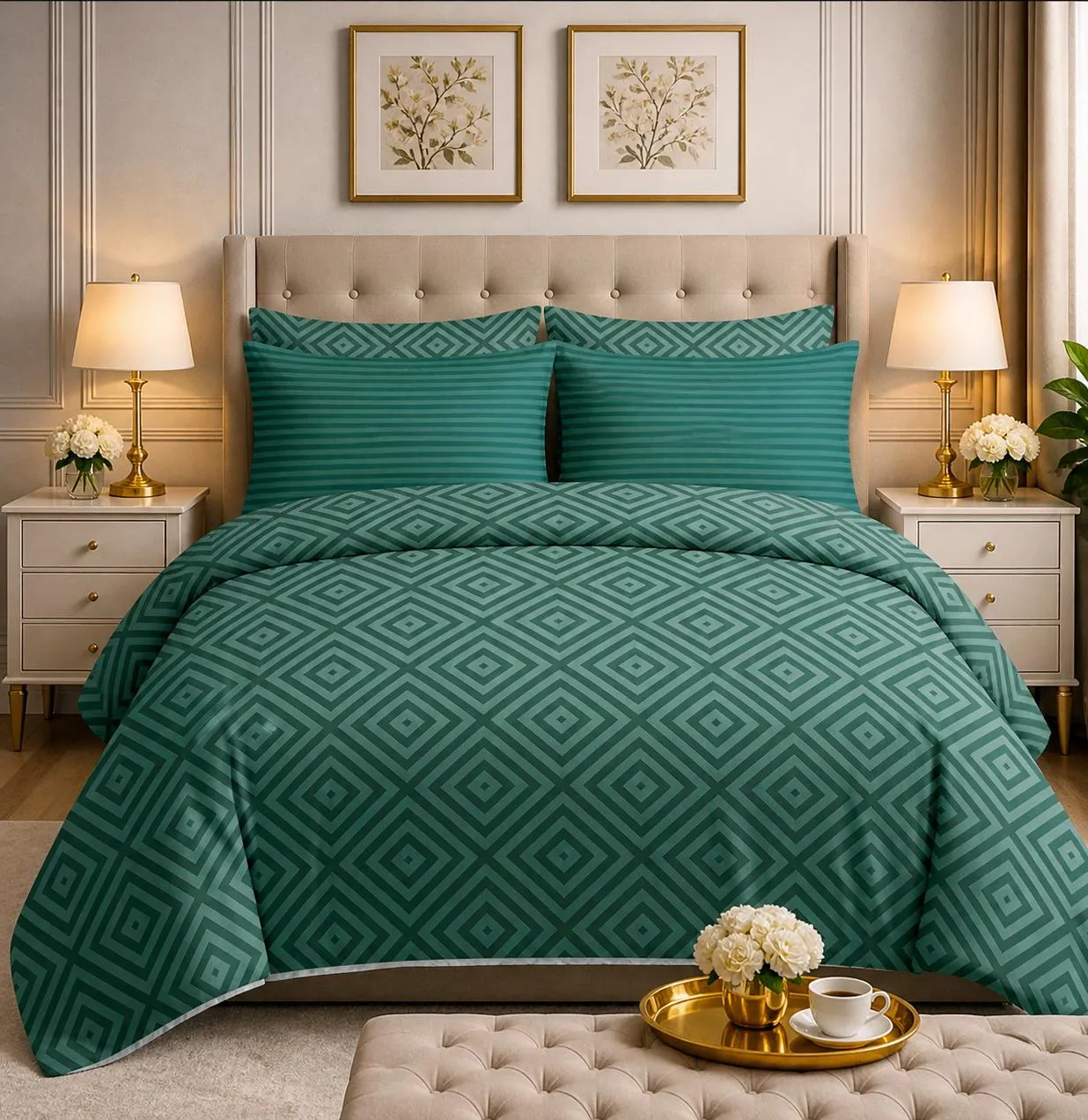 Cotton Comforter Set (12)