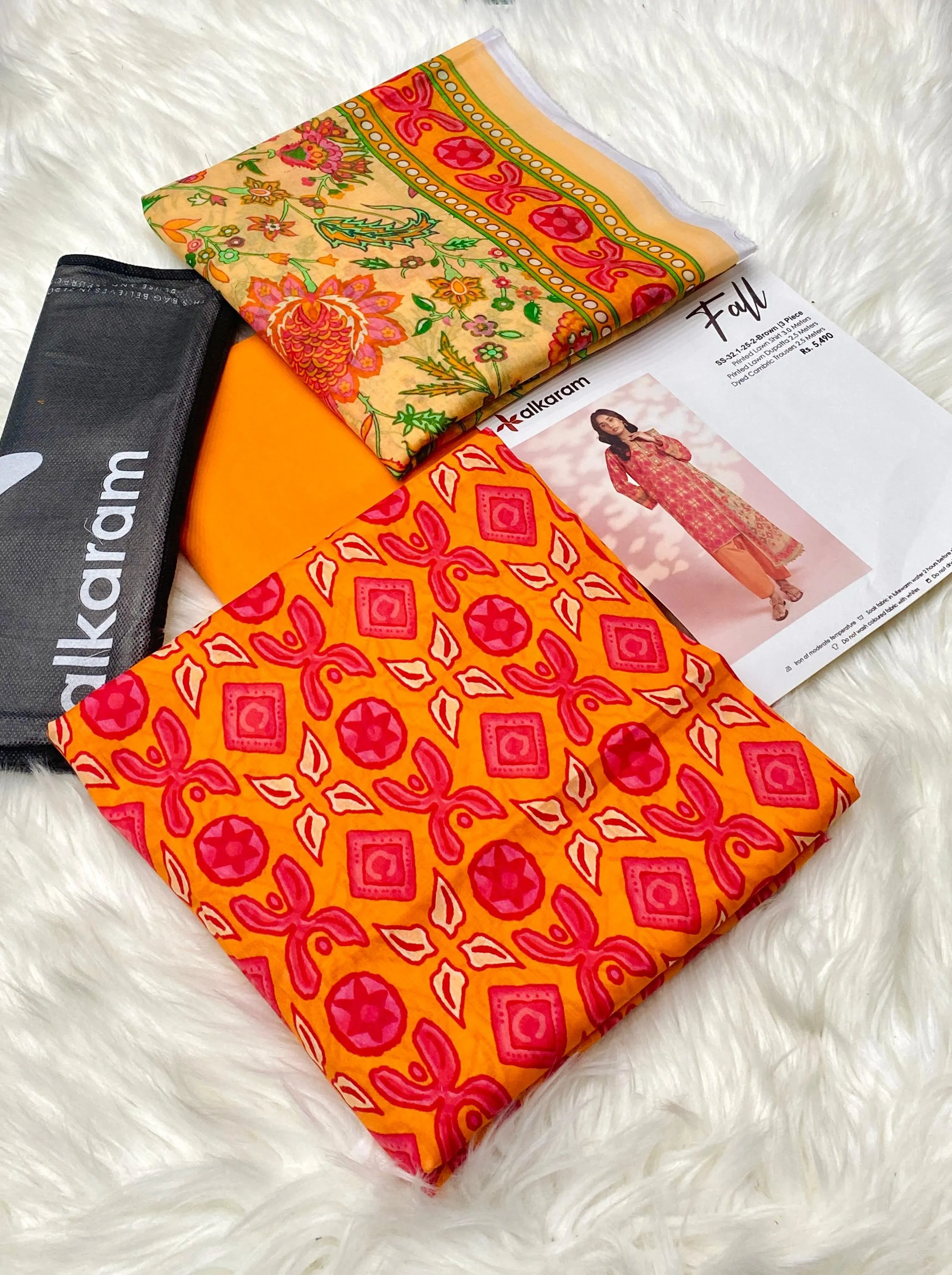 Alkaram Lawn 3PC Suit Collection 2026 (22)