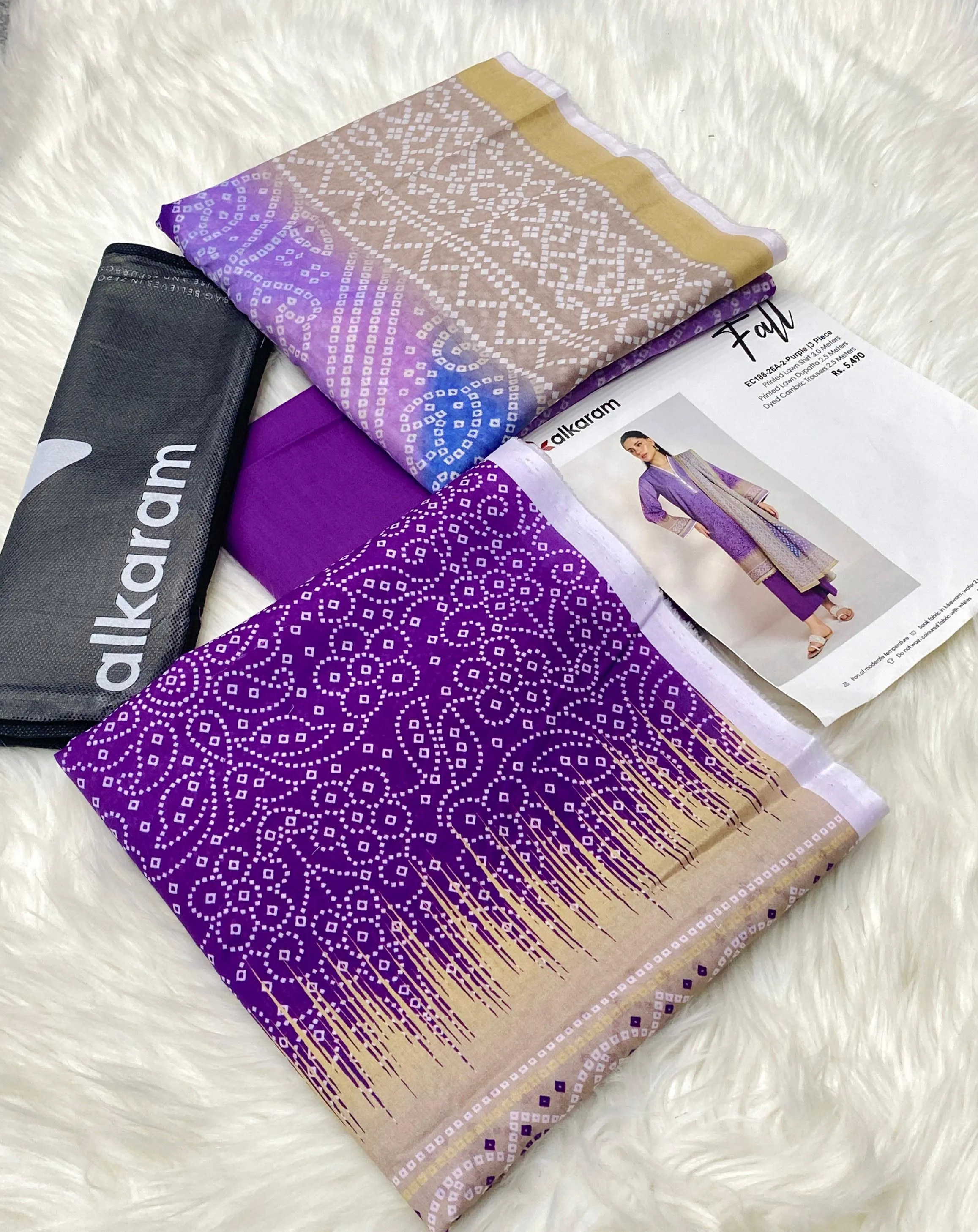 Alkaram Lawn 3PC Suit Collection 2026 (21)