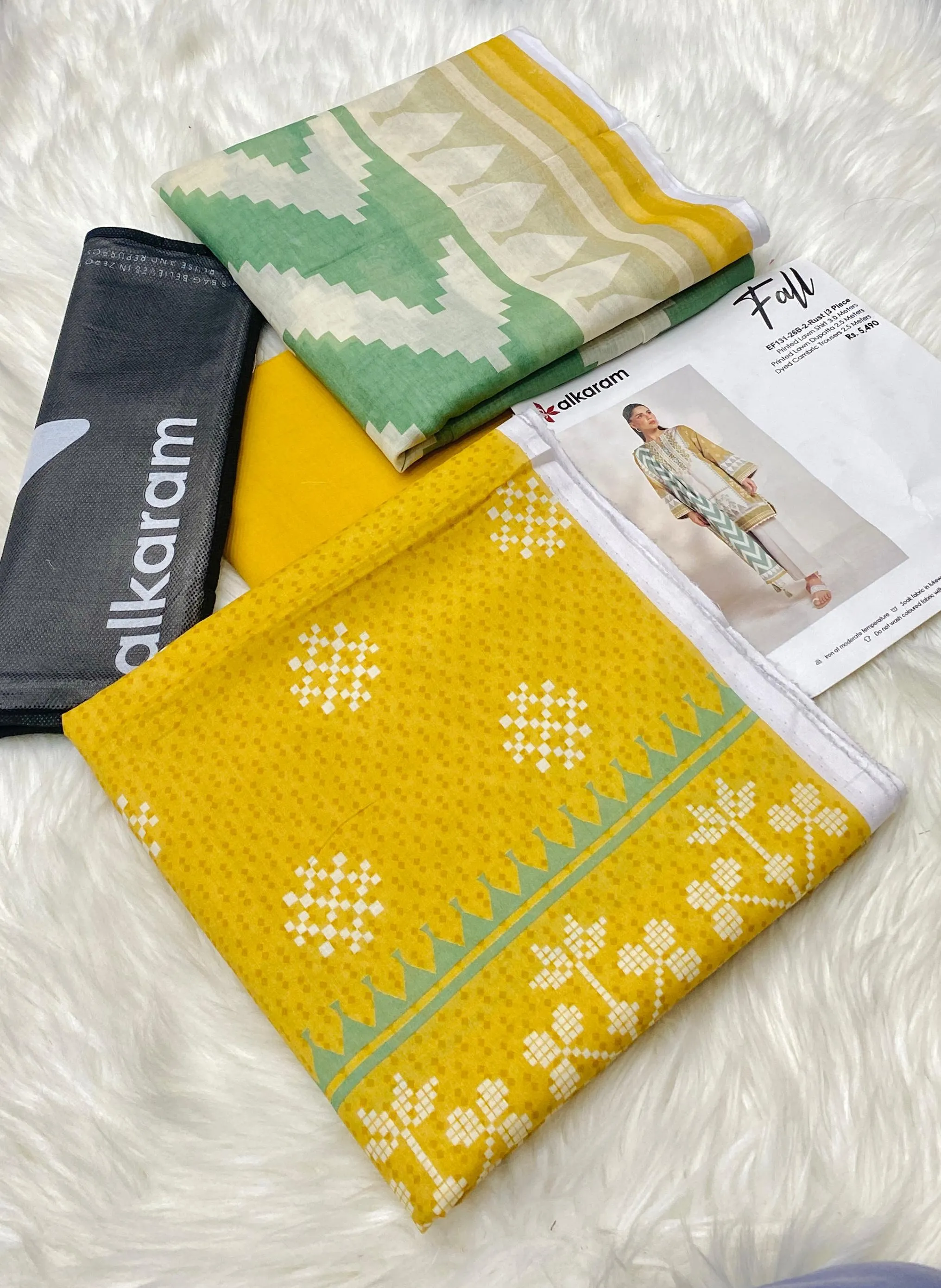 Alkaram Lawn 3PC Suit Collection 2026 (16)