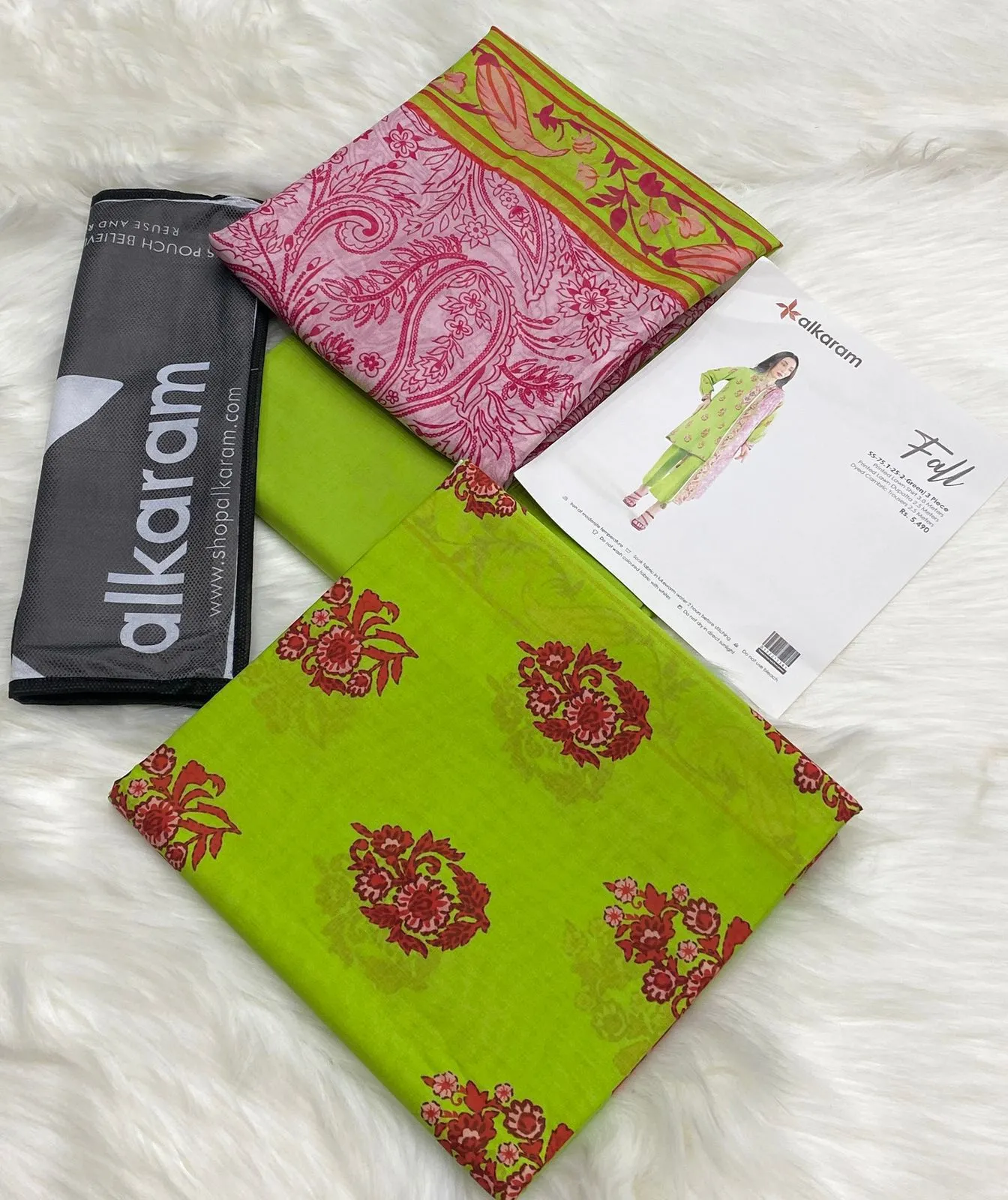 Alkaram Lawn 3PC Suit Collection 2026 (10)