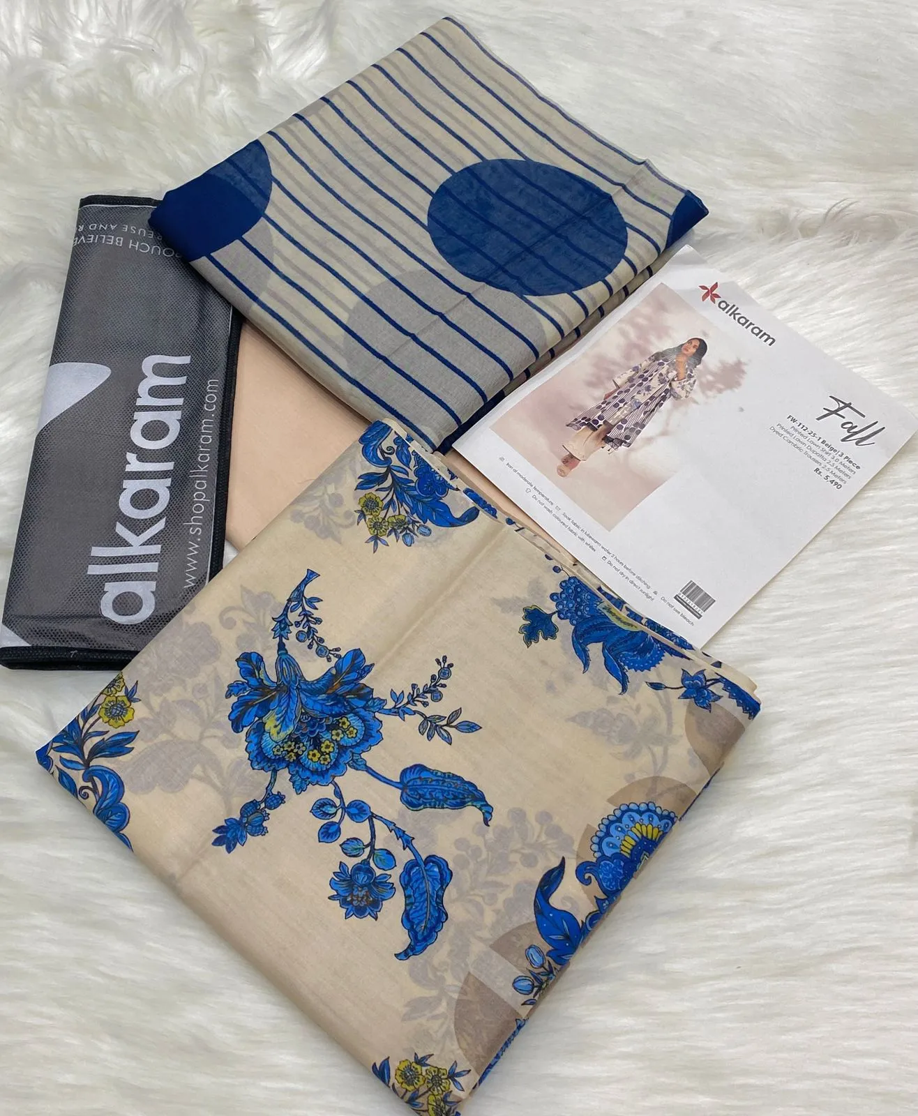 Alkaram Lawn 3PC Suit Collection 2026 (8)