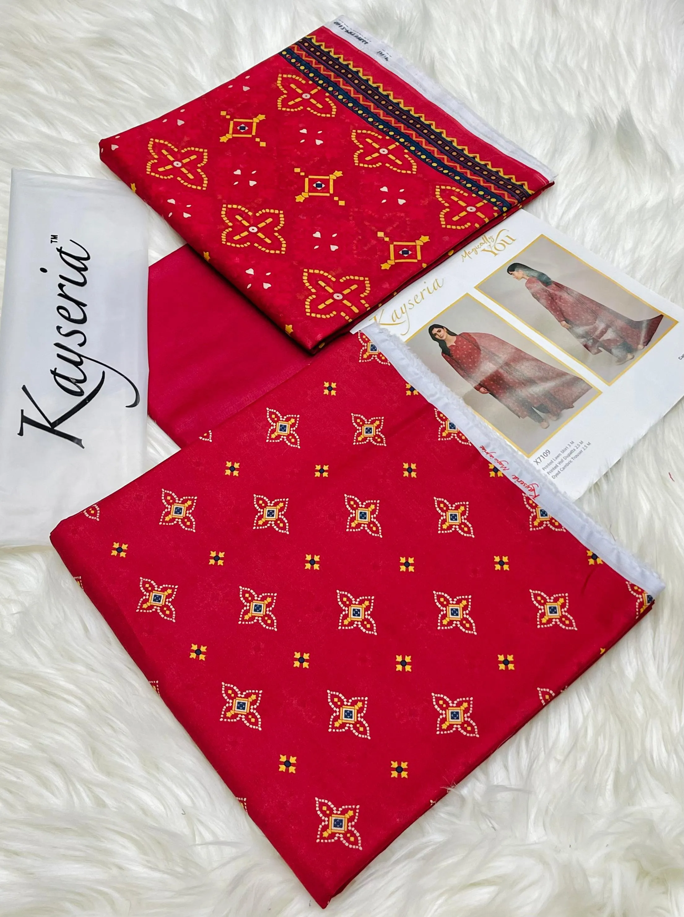 Kayseria Lawn 3PC Suit 2026 (14)