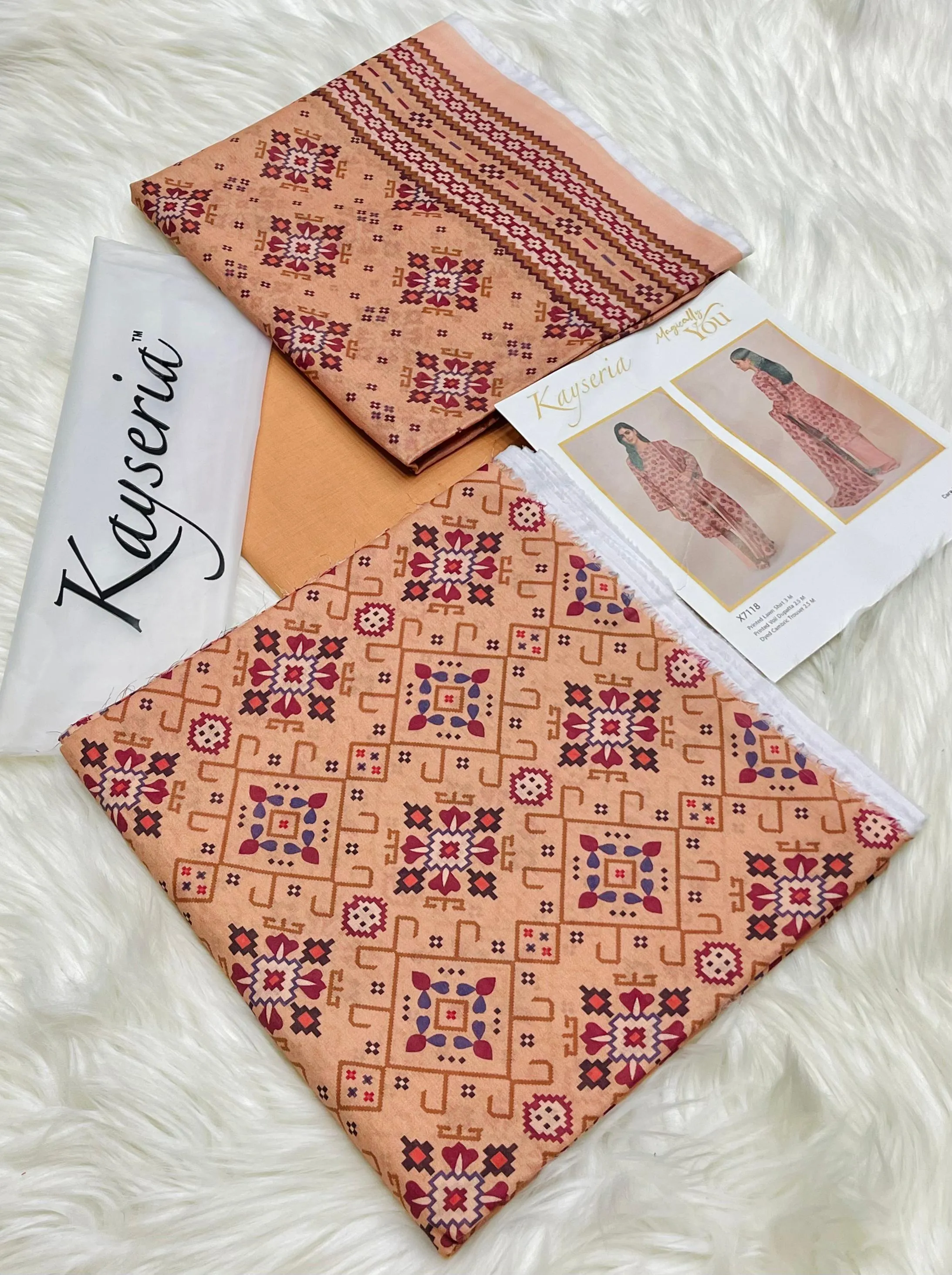 Kayseria Lawn 3PC Suit 2026 (13)