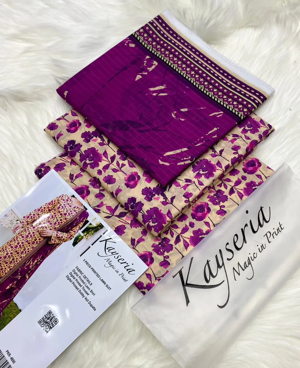 Kayseria Lawn 3PC Suit 2026 (6)