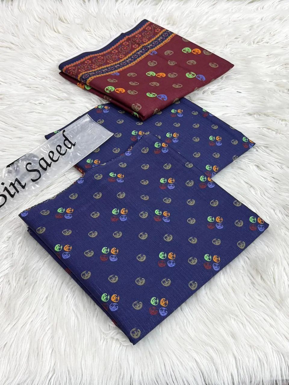 Bin Saeed Lawn 3PC Suit (27)