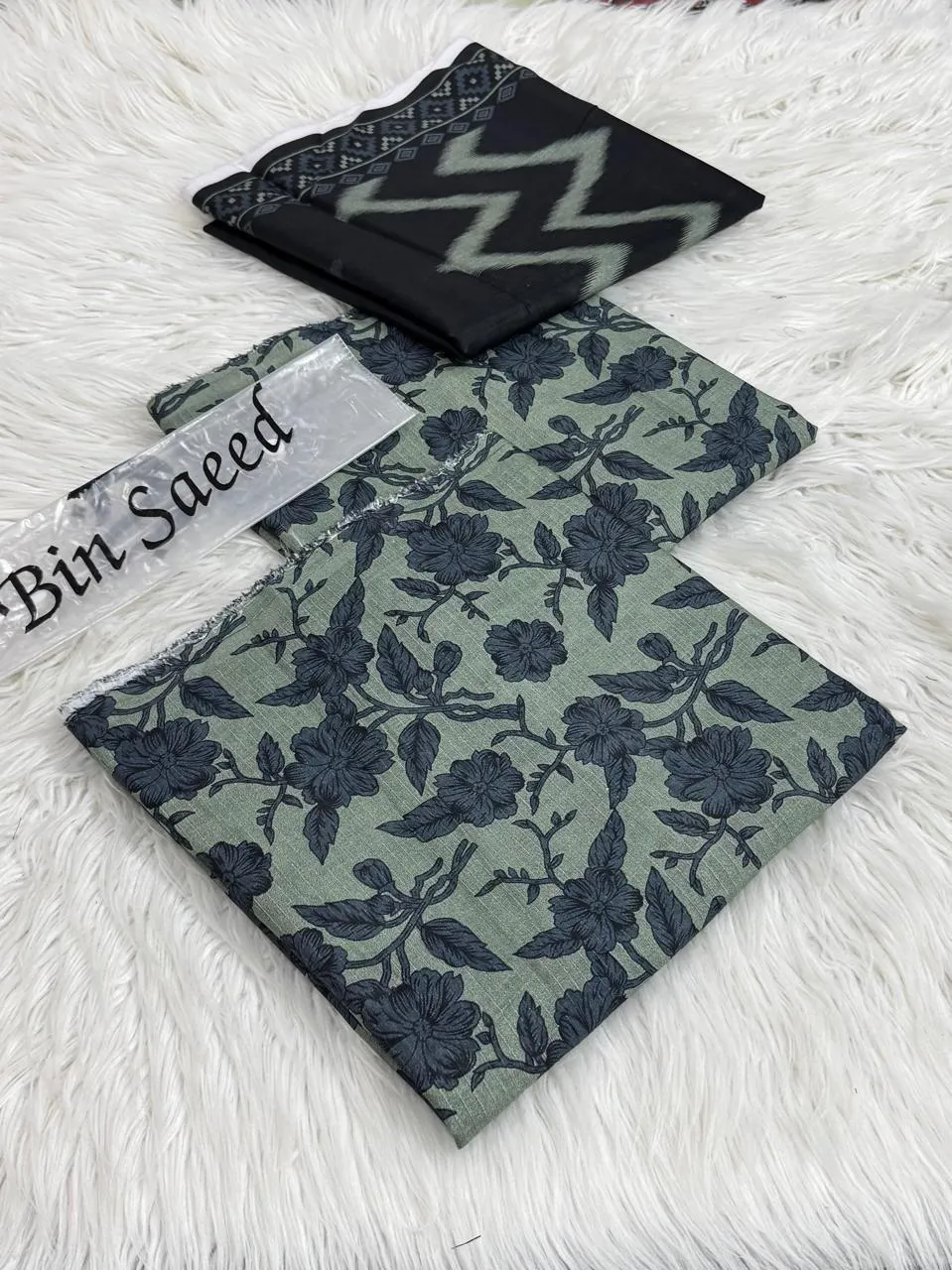 Bin Saeed Printed Lawn 3PC Suit | Airjet Trouser Summer Collection 2026