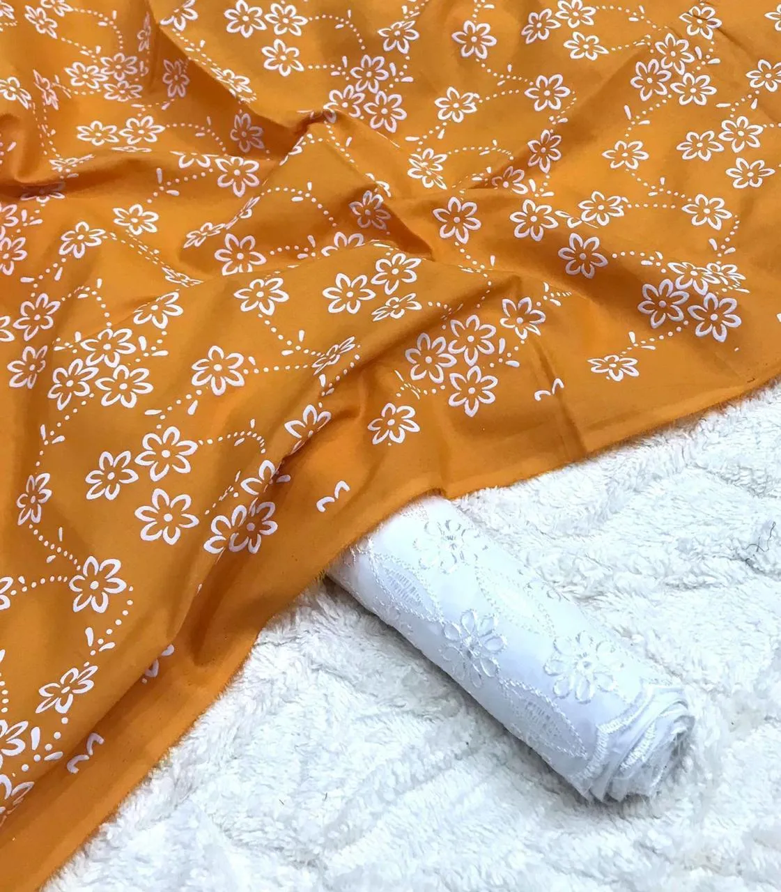 Block Print Lawn 2PC Suit (8)