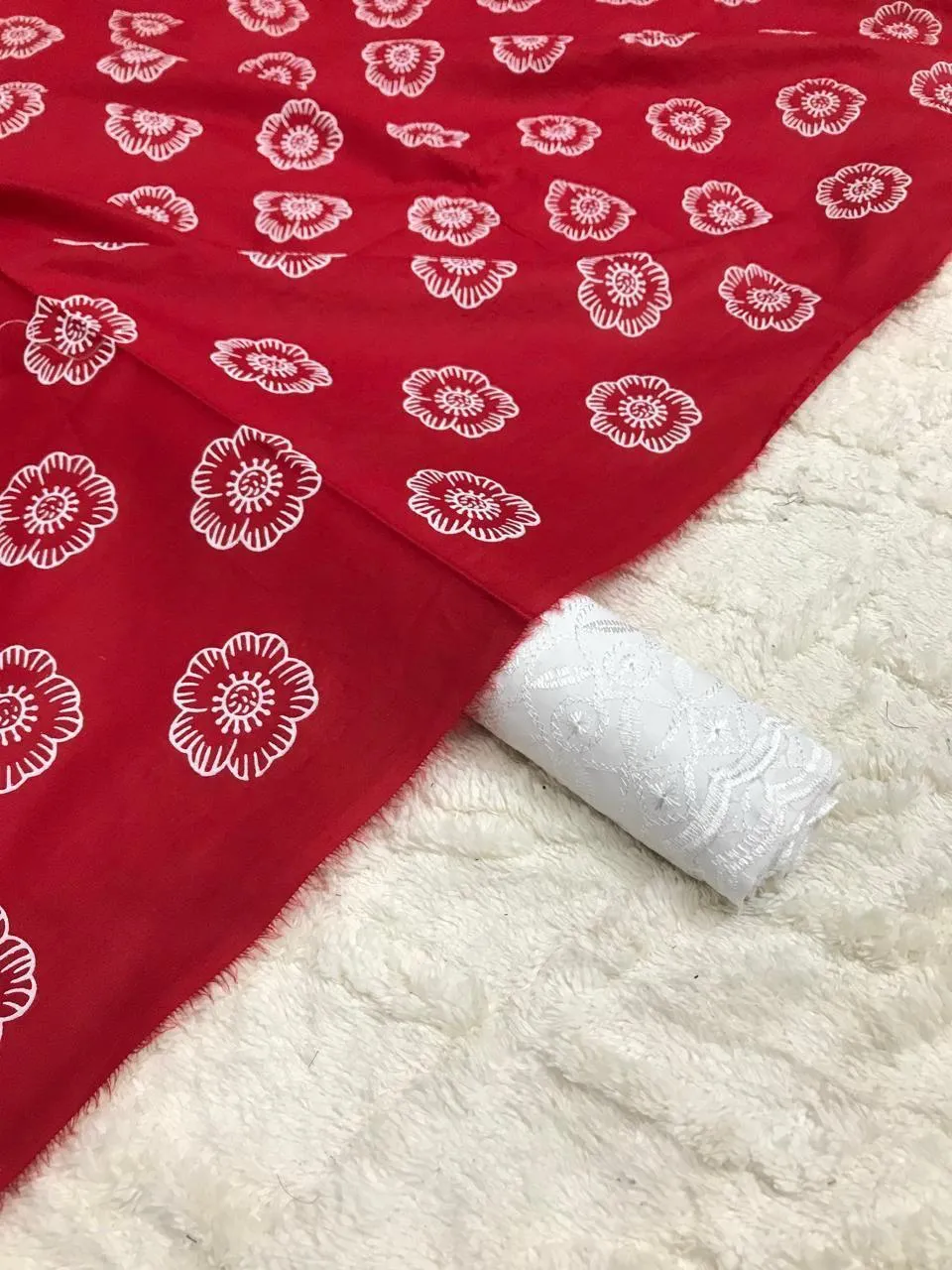 Block Print Lawn 2PC Suit (5)