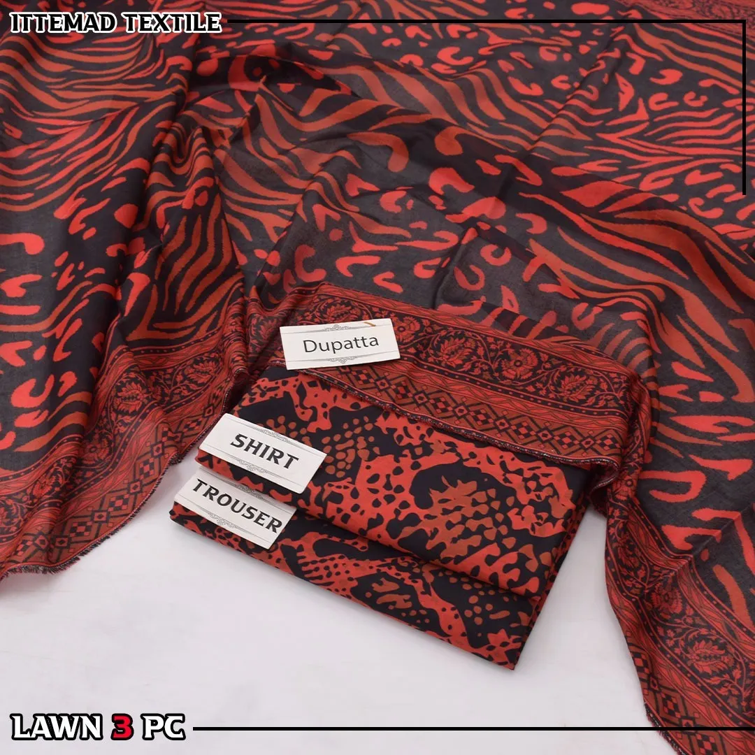 Allover Printed Lawn Suit 3PC (39)