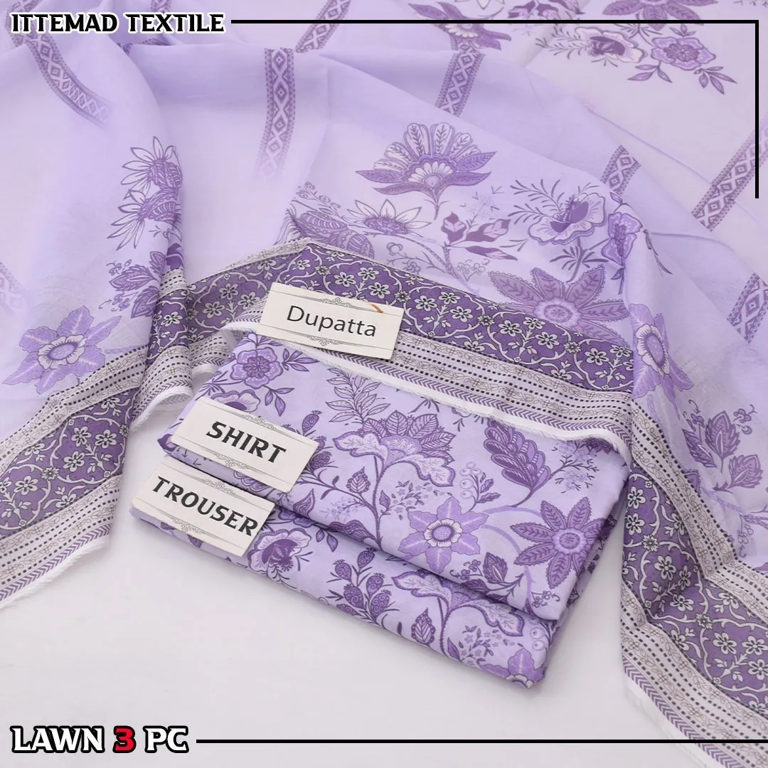 Allover Printed Lawn Suit 3PC (35)