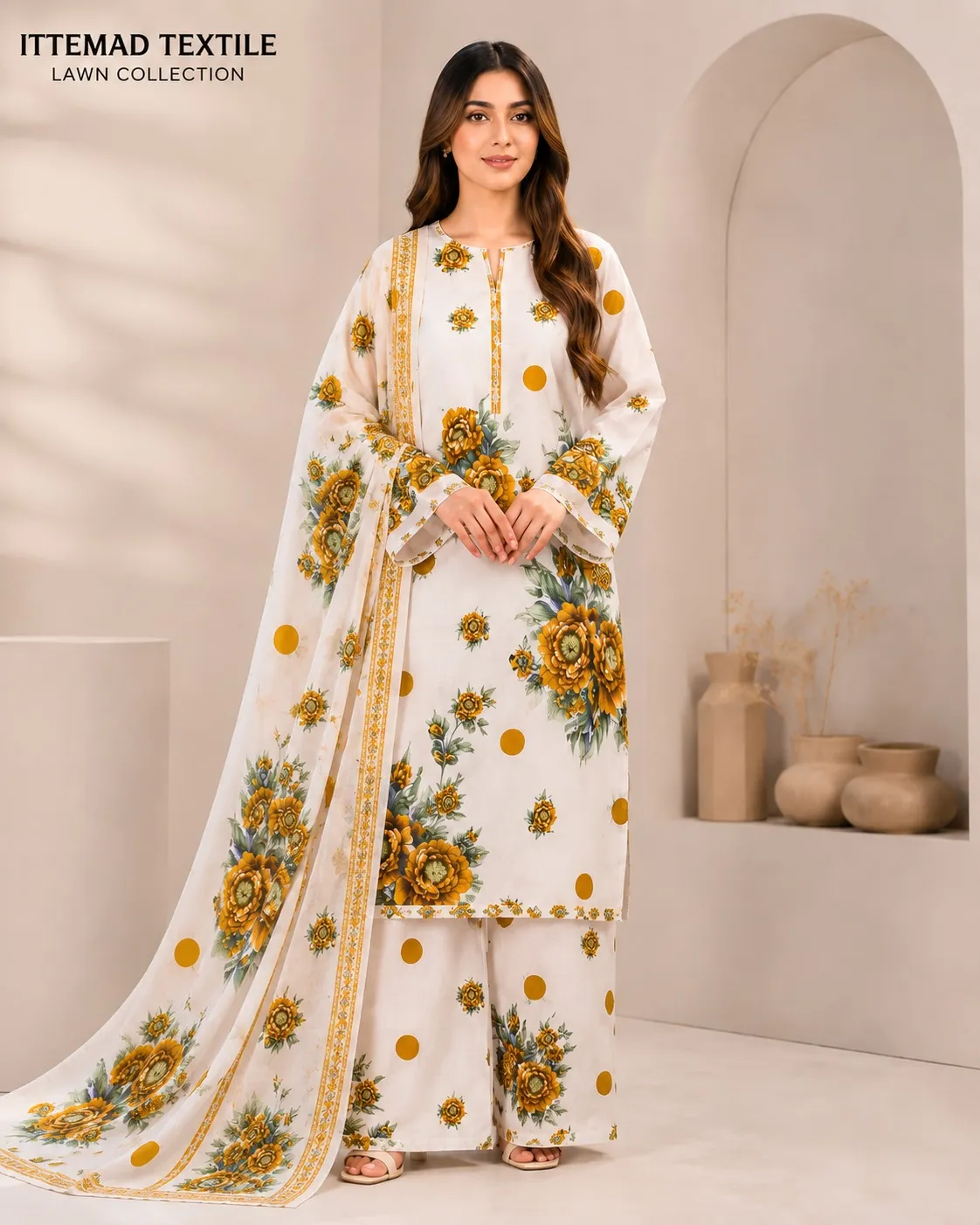 Allover Printed Lawn Suit 3PC (29)