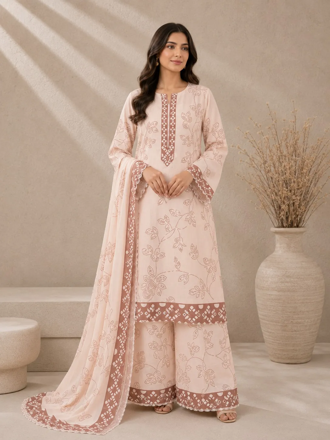 Allover Printed Lawn Suit 3PC (24)