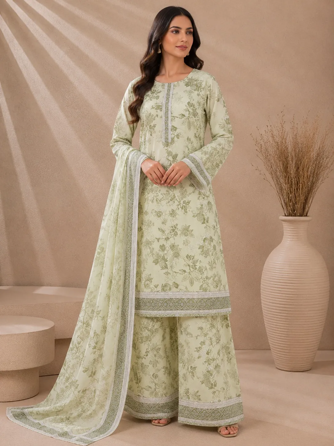 Allover Printed Lawn Suit 3PC (15)