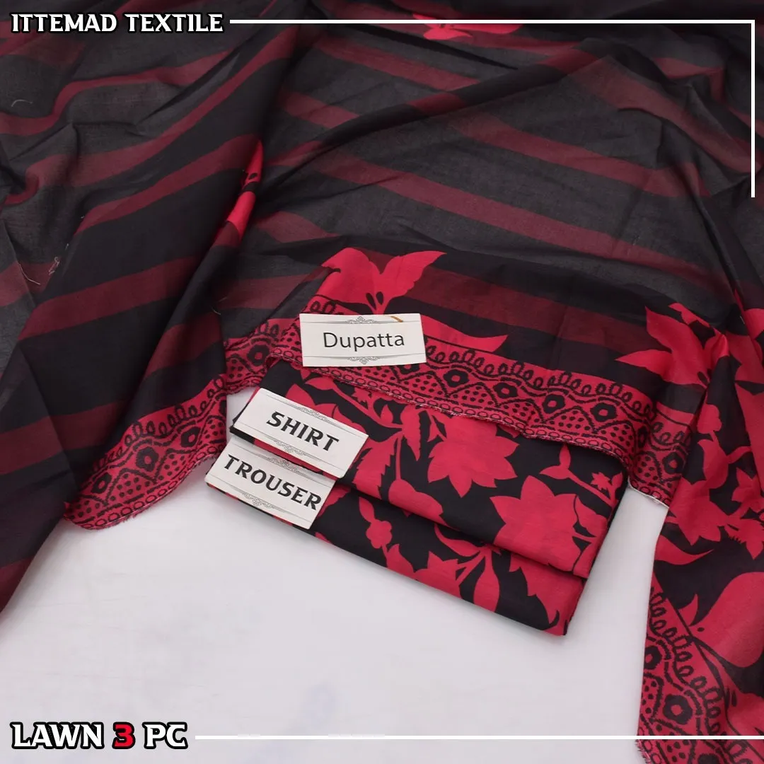 Allover Printed Lawn Suit 3PC (13)