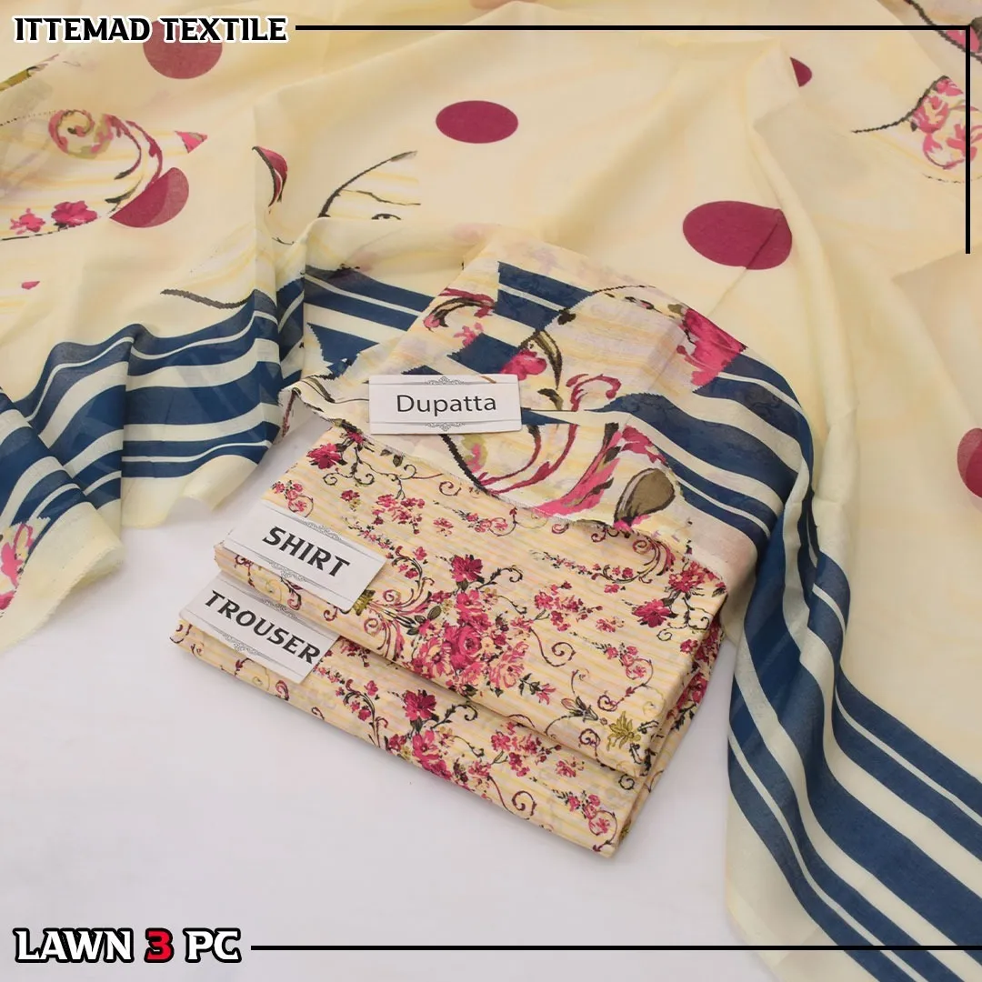 Allover Printed Lawn Suit 3PC (6)