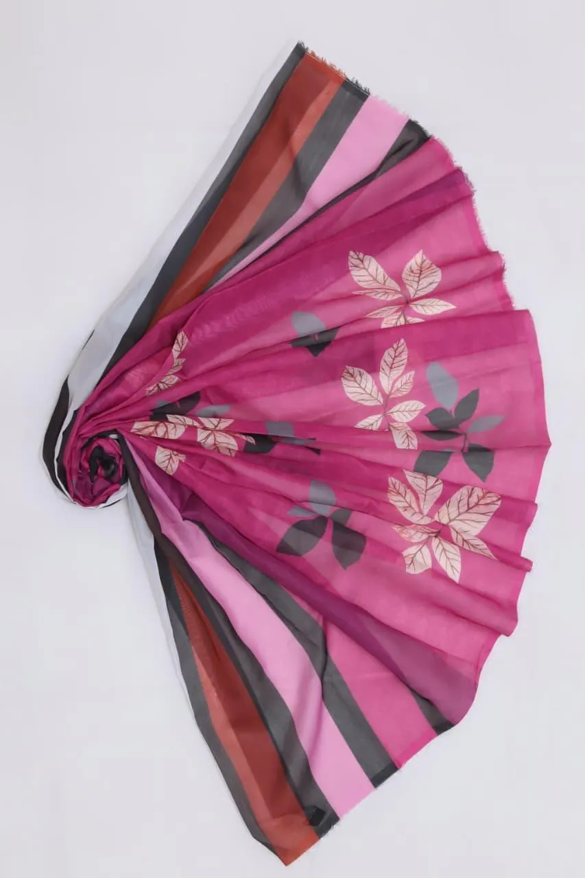 Printed Lawn Embroidered 3PC Suit (20)