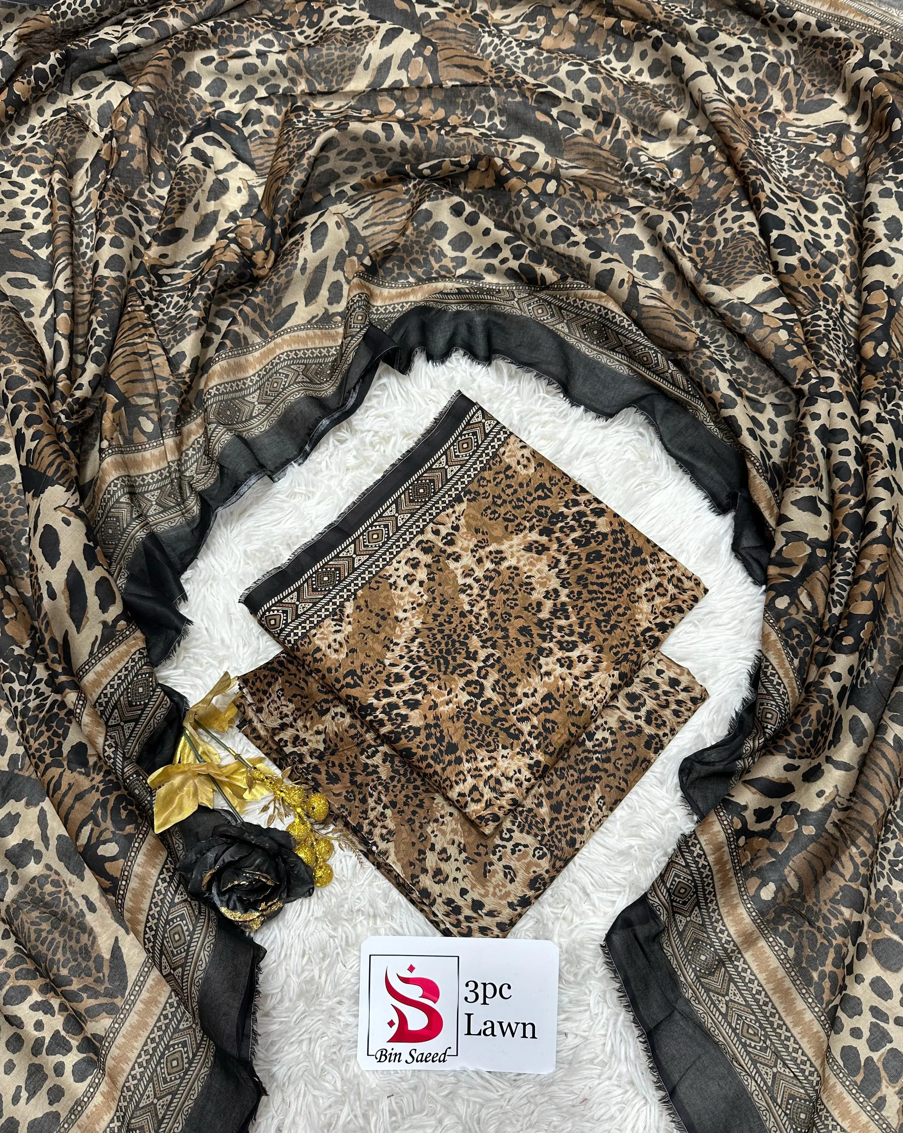 BIN SAEED Lawn 3PC Collection (33)