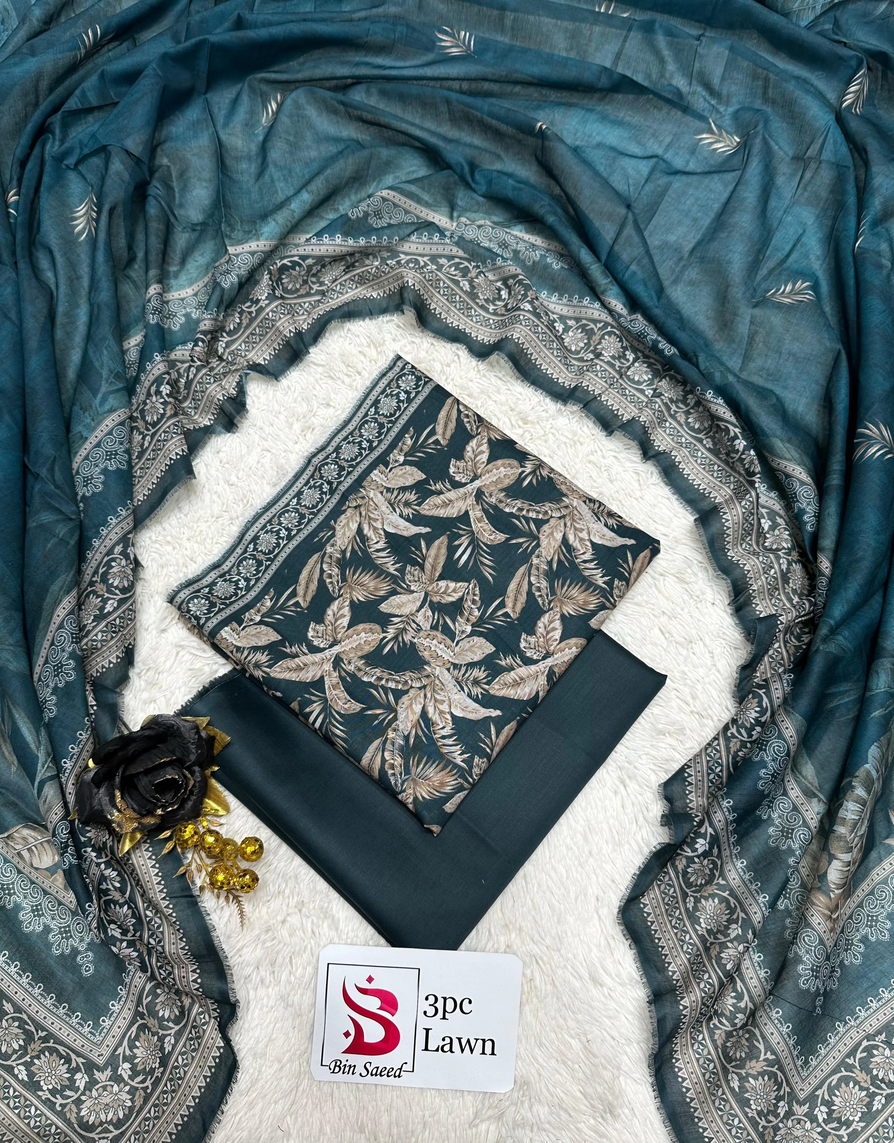 BIN SAEED Lawn 3PC Collection (2)