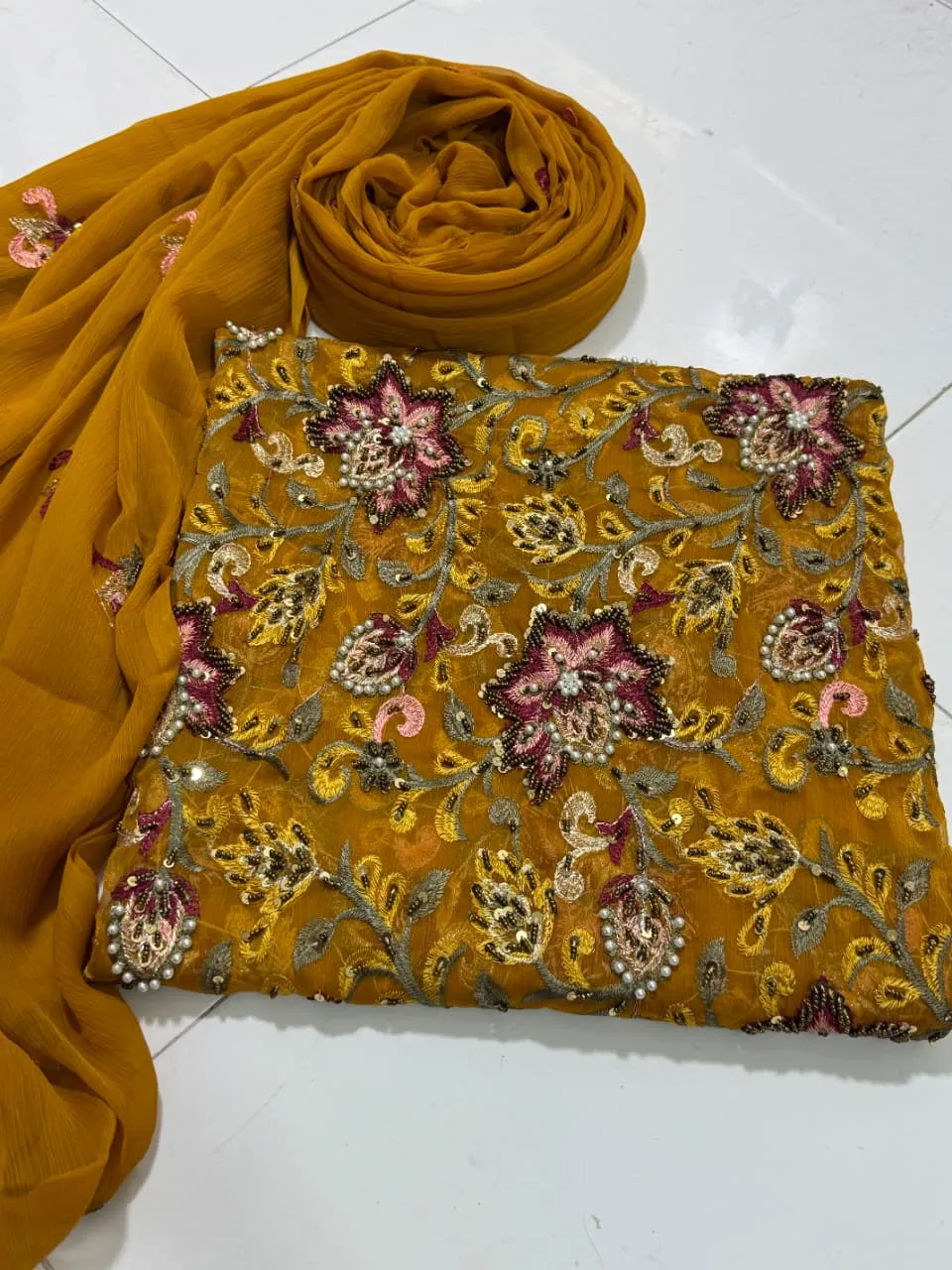 Chiffon Dana Work 2PC (4)