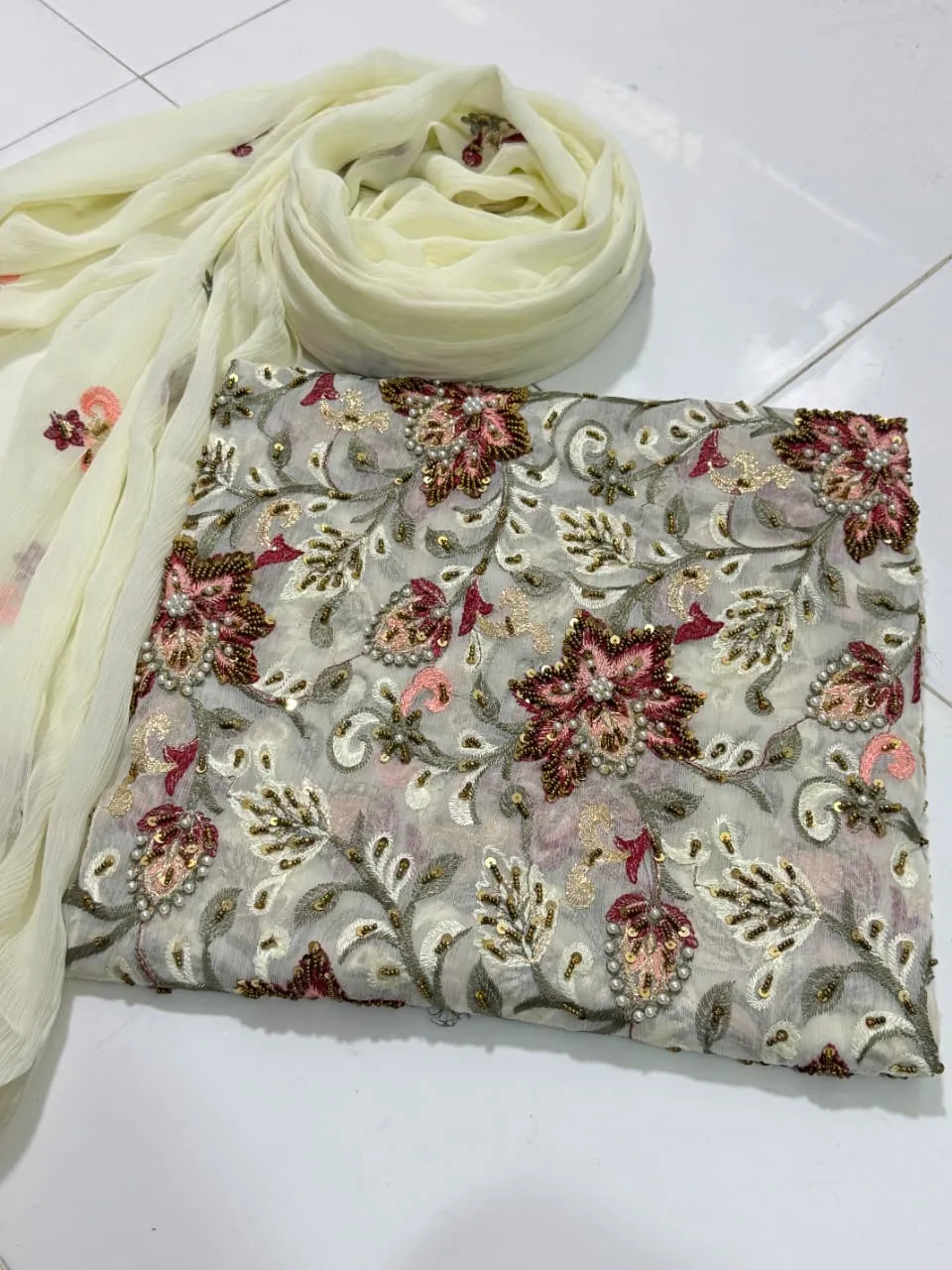 Chiffon Dana Work 2PC (2)