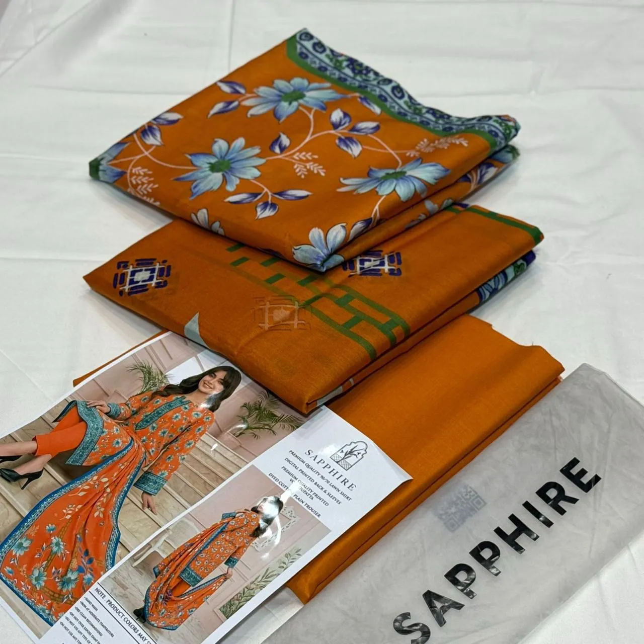 SAPPHIRE Printed Lawn Suit (16)
