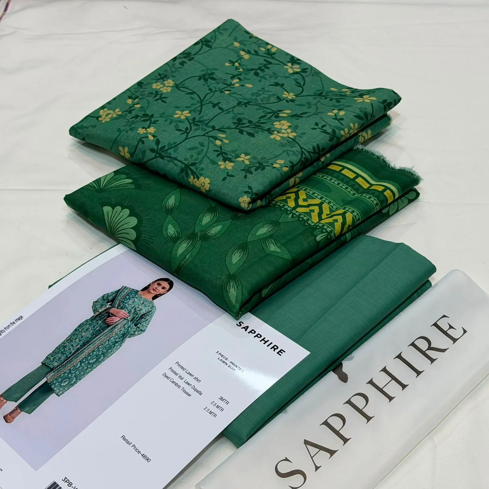 SAPPHIRE Printed Lawn Suit (3)