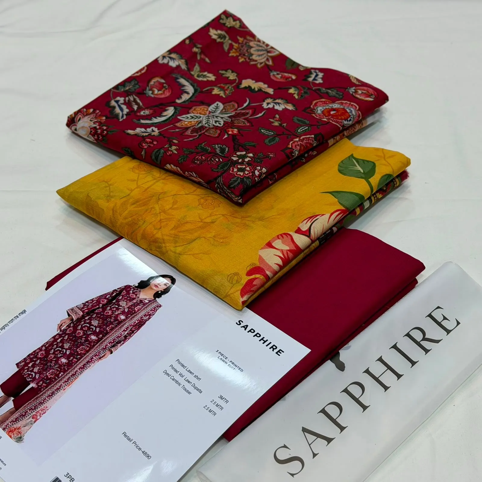 SAPPHIRE Printed Lawn Suit (2)