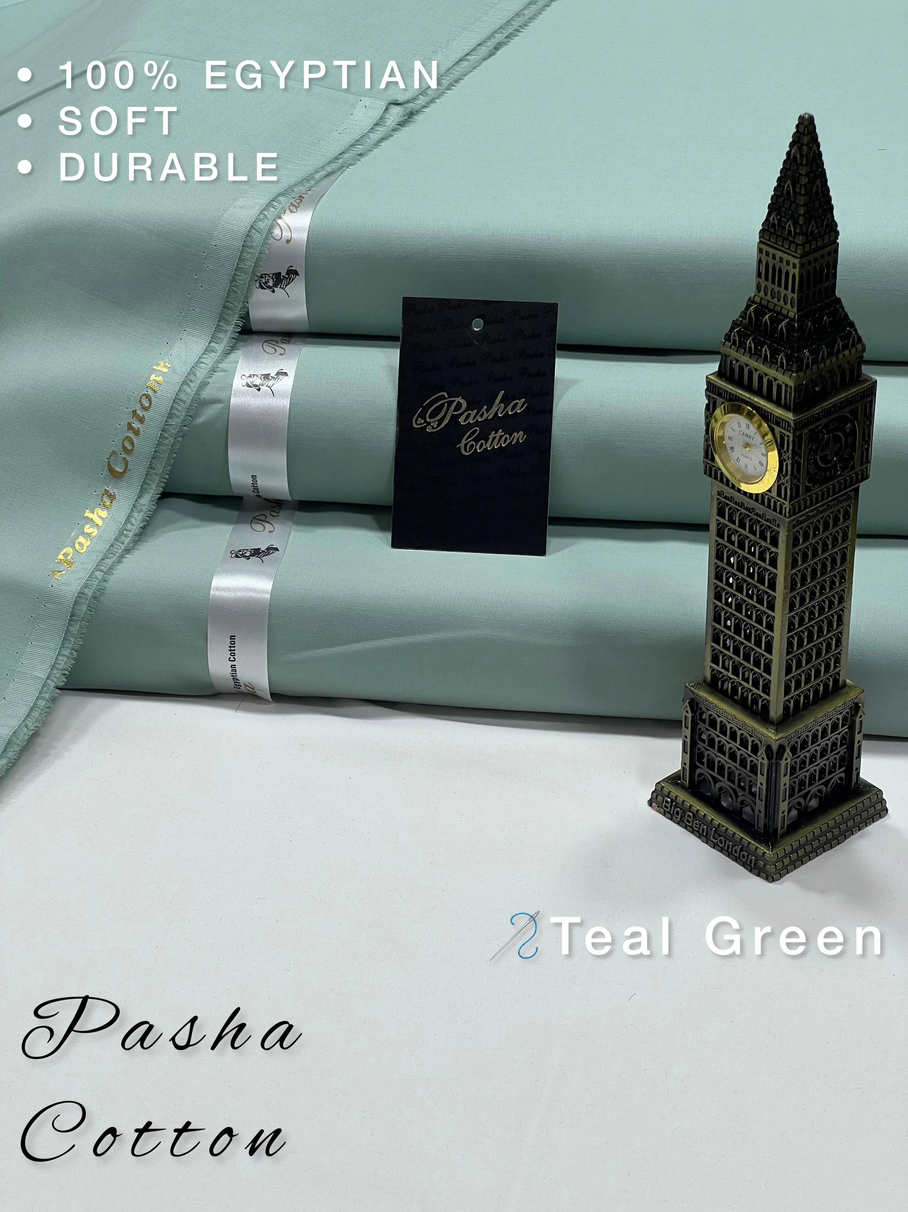 PASHA Men’s Luxury Summer Collection teal green