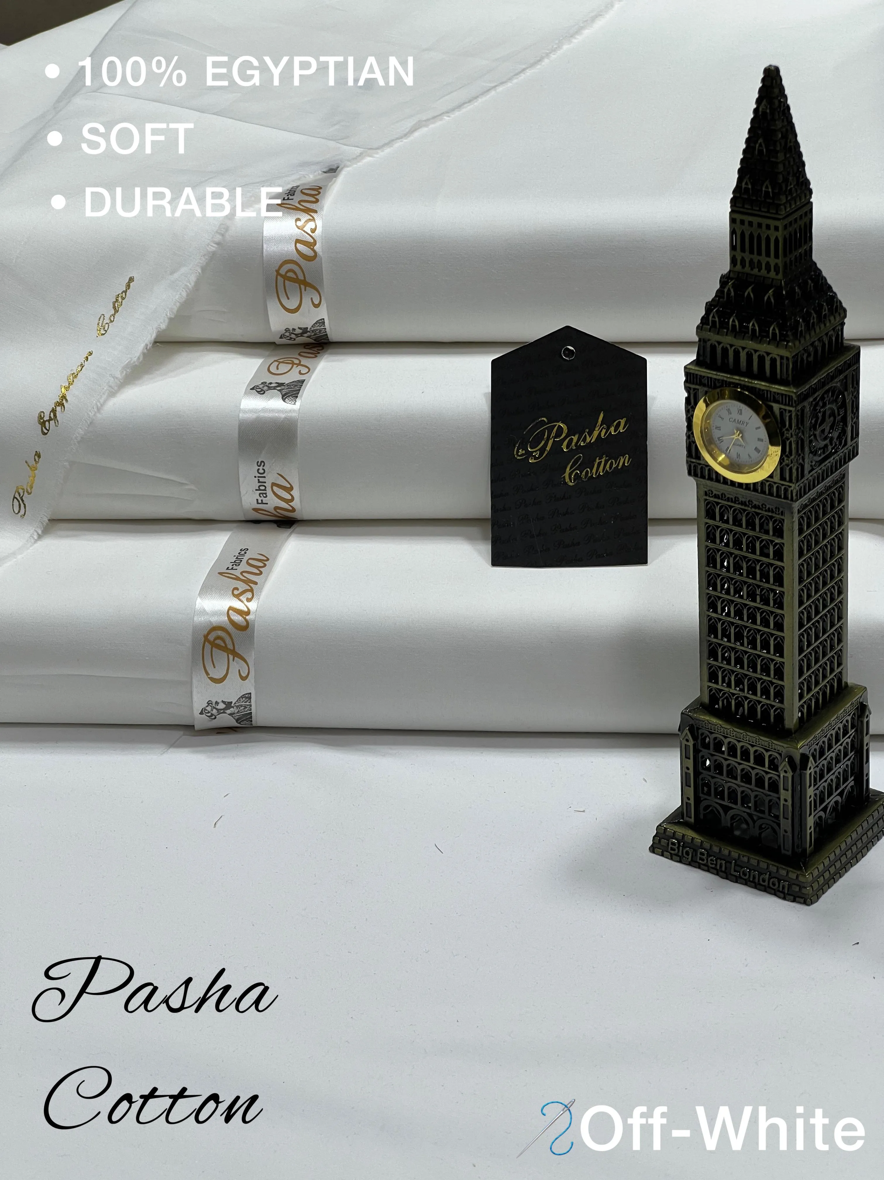 PASHA Men’s Luxury Summer Collection off white