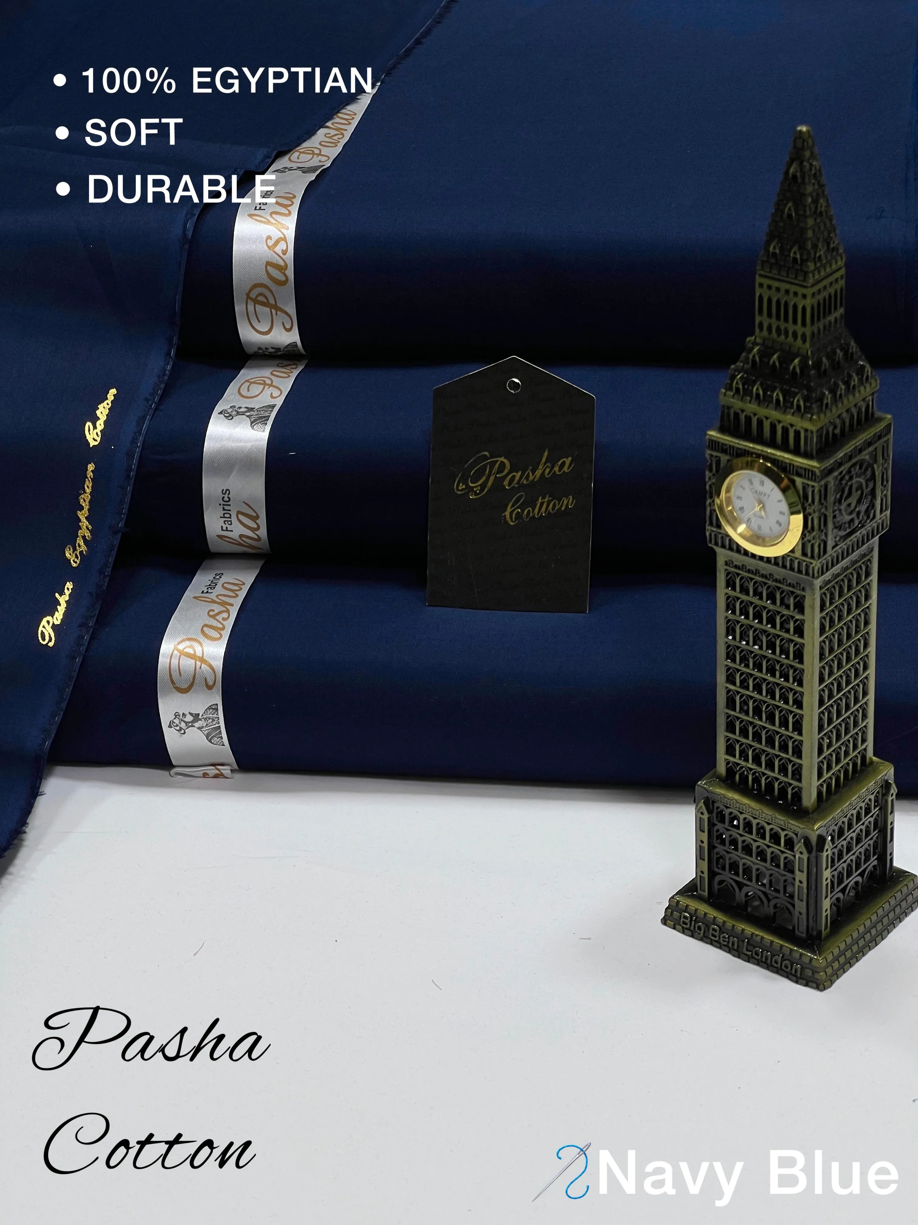 PASHA Men’s Luxury Summer Collection navy bue