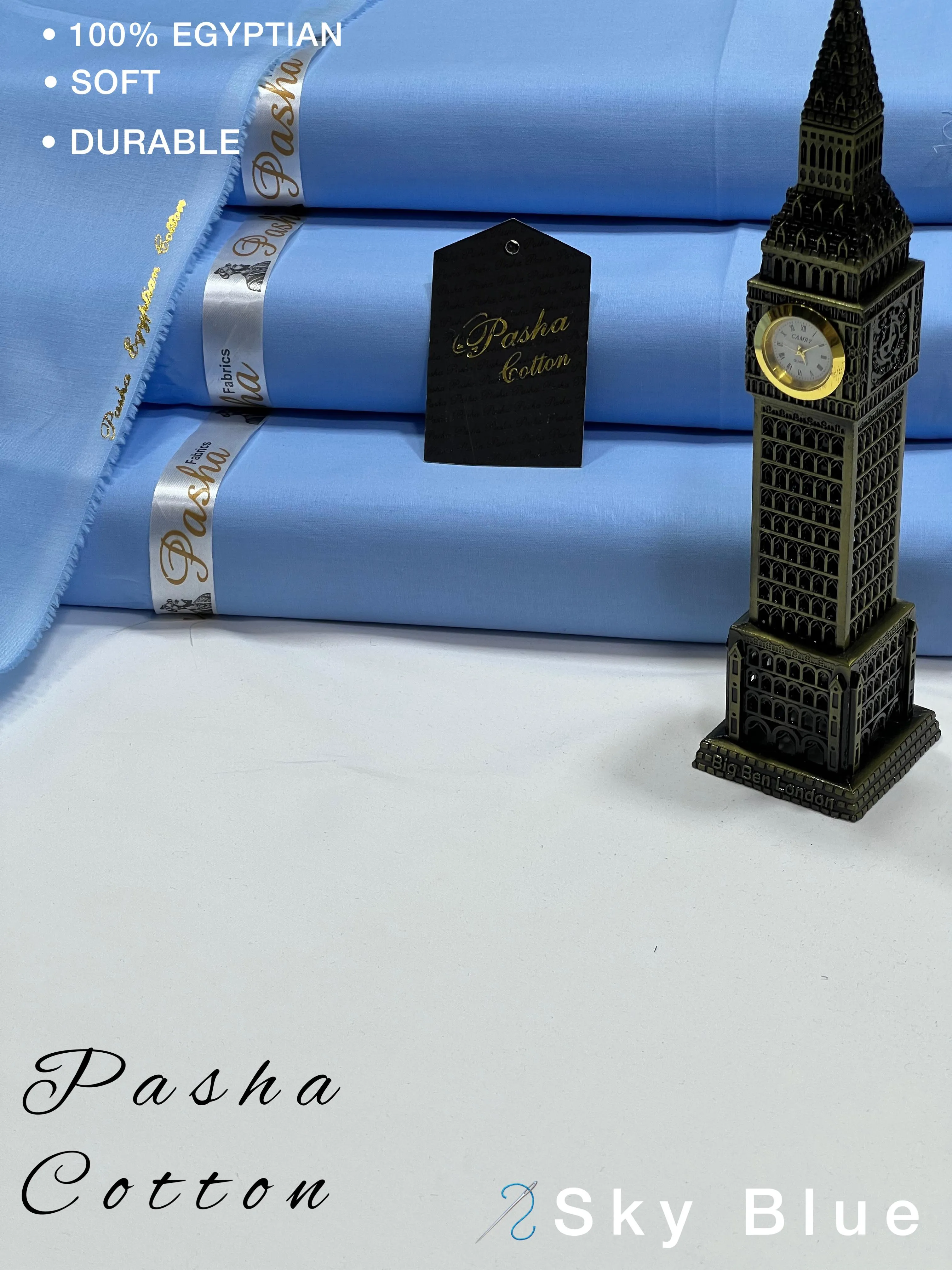 PASHA Men’s Luxury Summer Collection skyblue