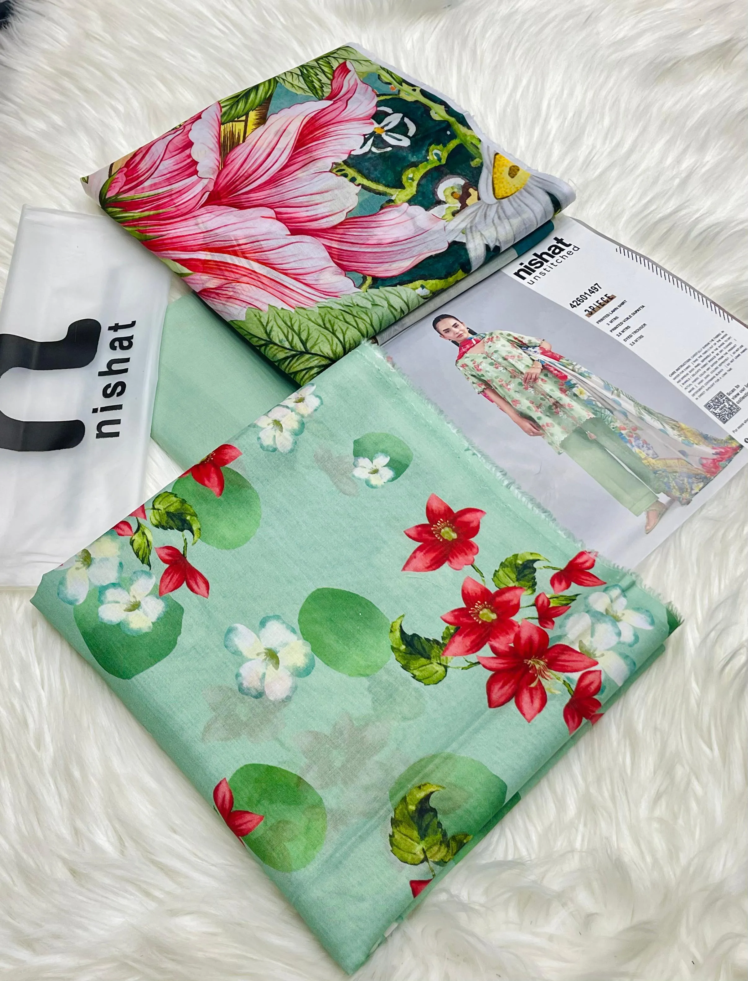 Unstitched Digital Printed Lawn (8)