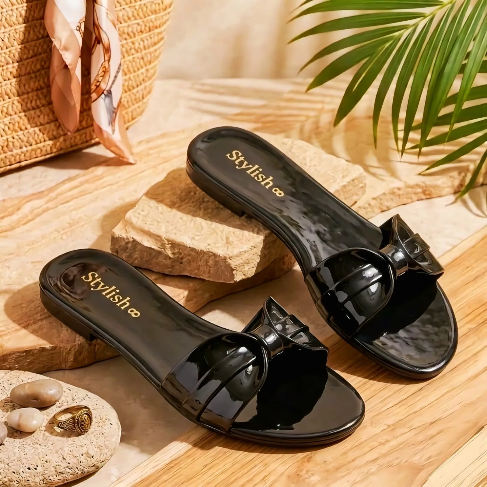 Flat Stylish Footwear Slipper for Women Daily Wear