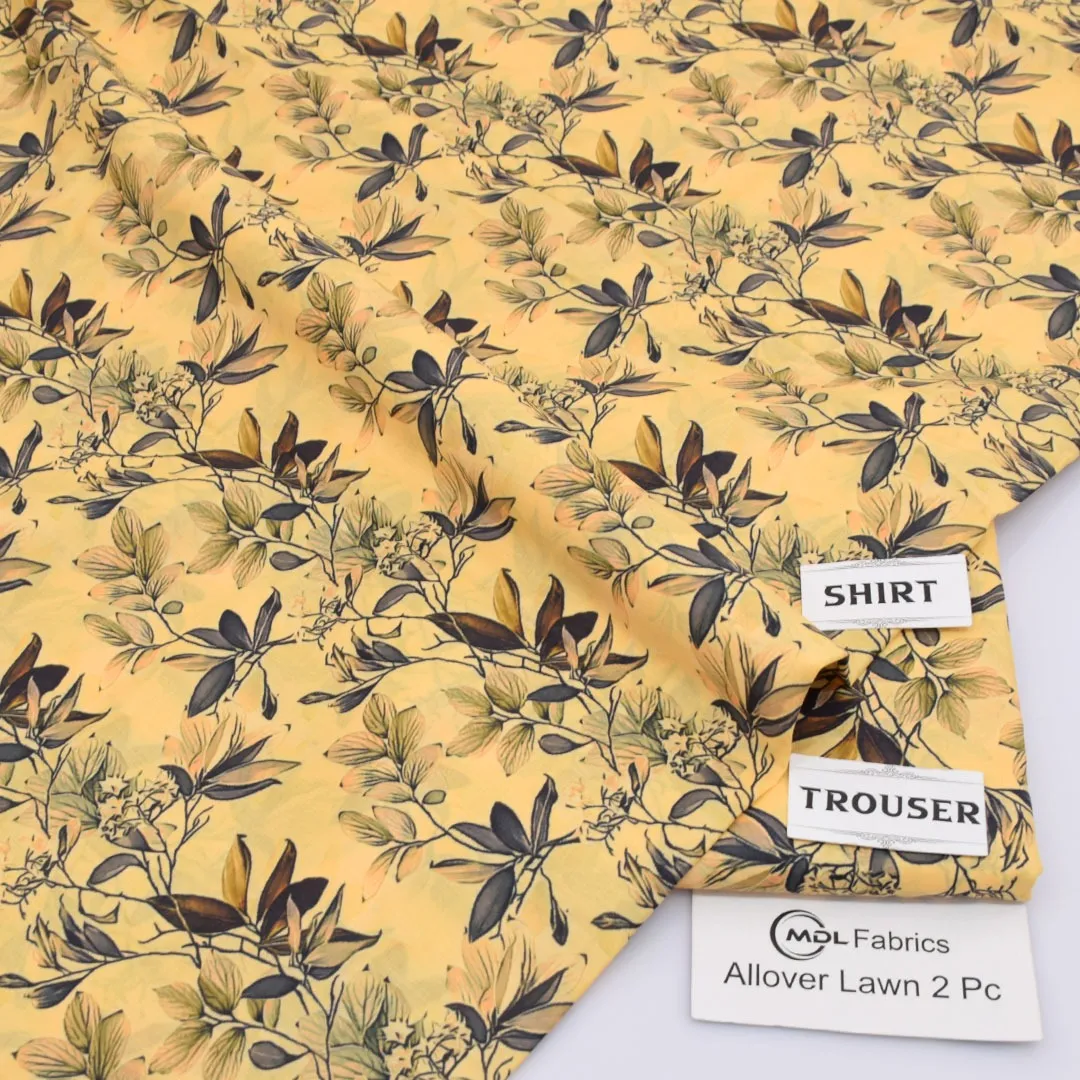 Digital Printed Lawn 2PC Suit, Premium Lawn Printed Collection
