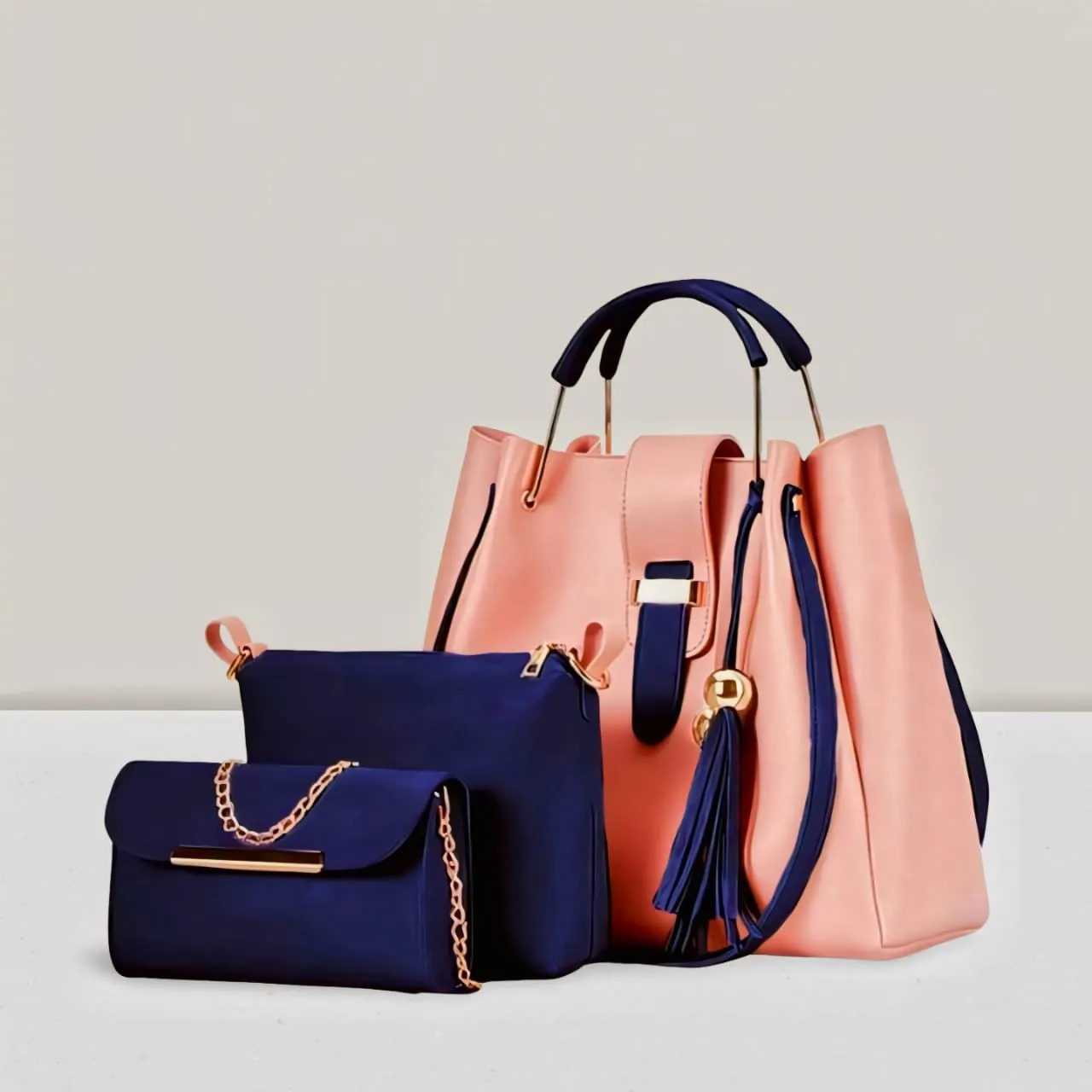 3 Piece Ladies Handbag Set