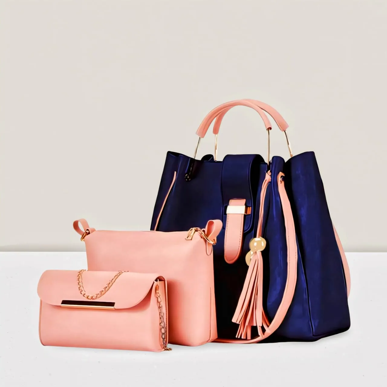 3 Piece Ladies Handbag Set