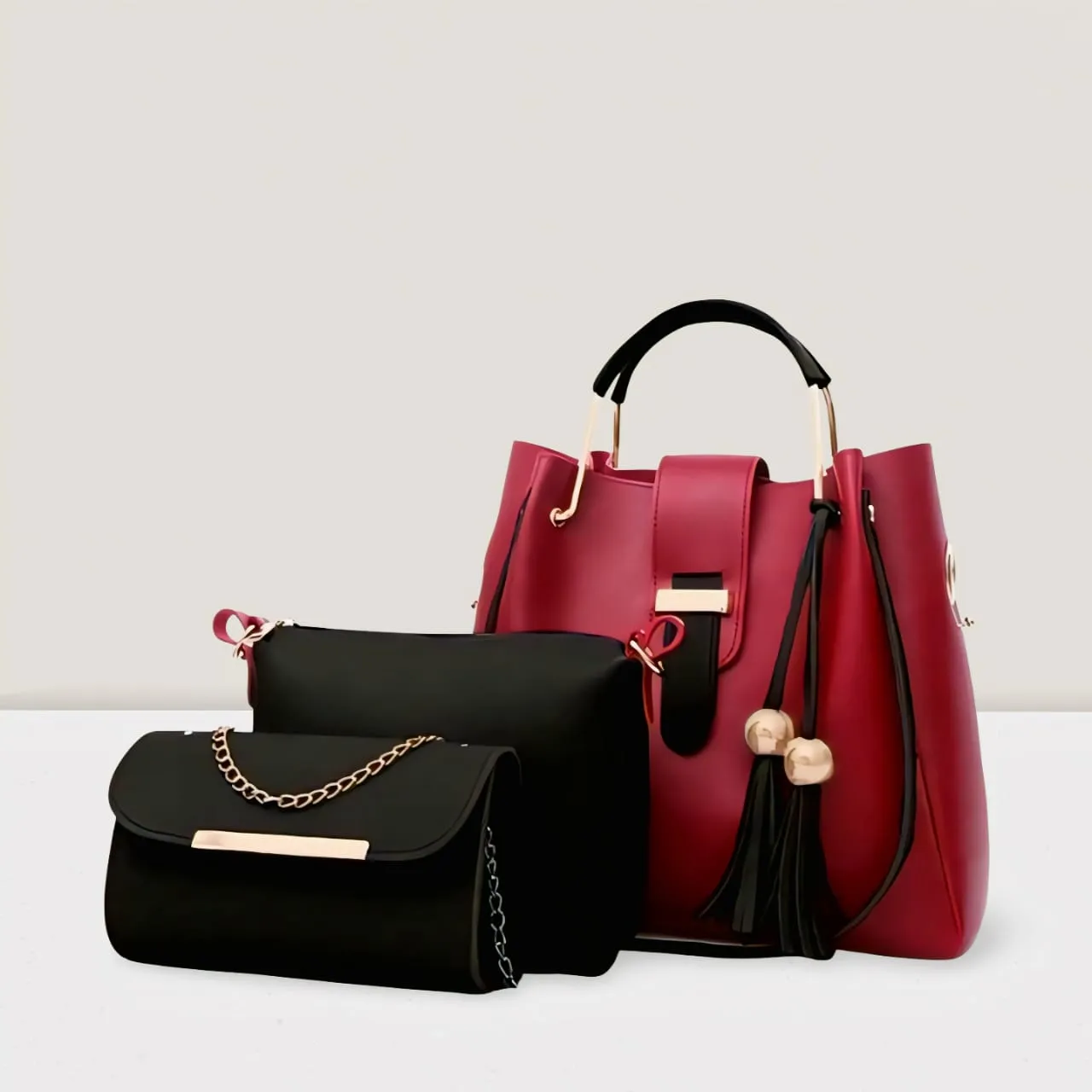 3 Piece Ladies Handbag Set