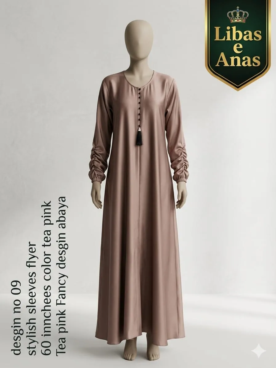 Libas e Anas Plain Designer Abaya 2026 (6)