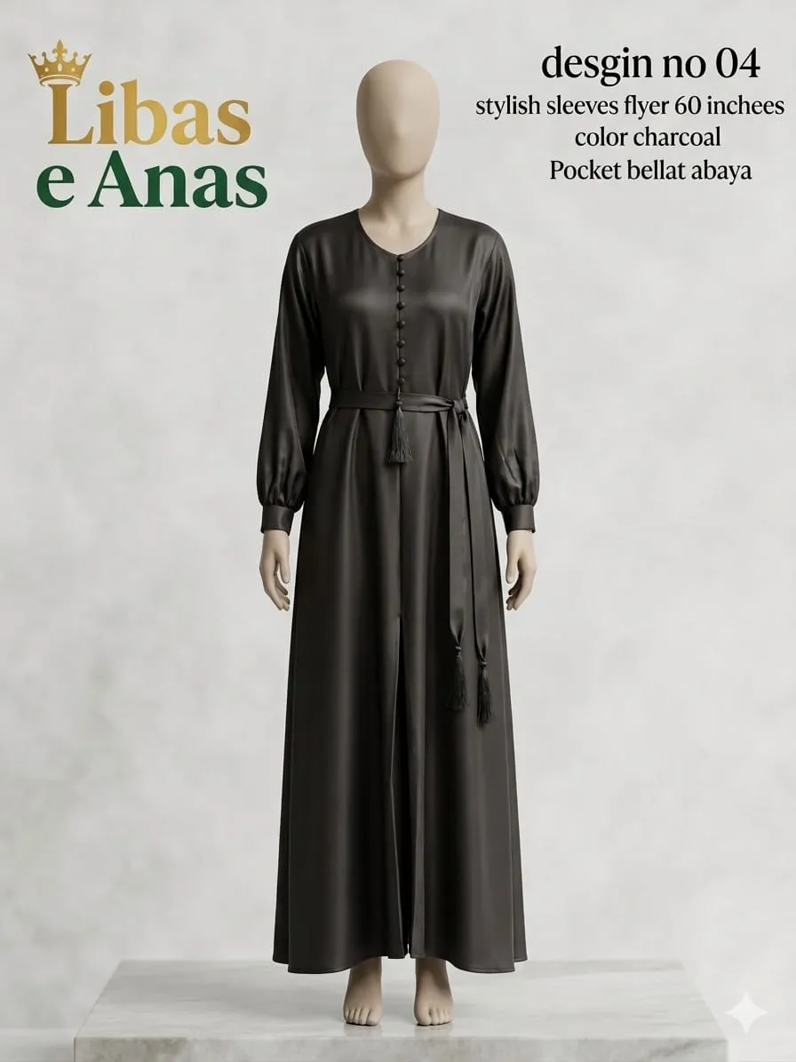 Libas e Anas Plain Designer Abaya 2026 (7)