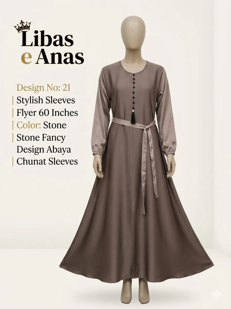 Libas e Anas Plain Designer Abaya 2026 (12)