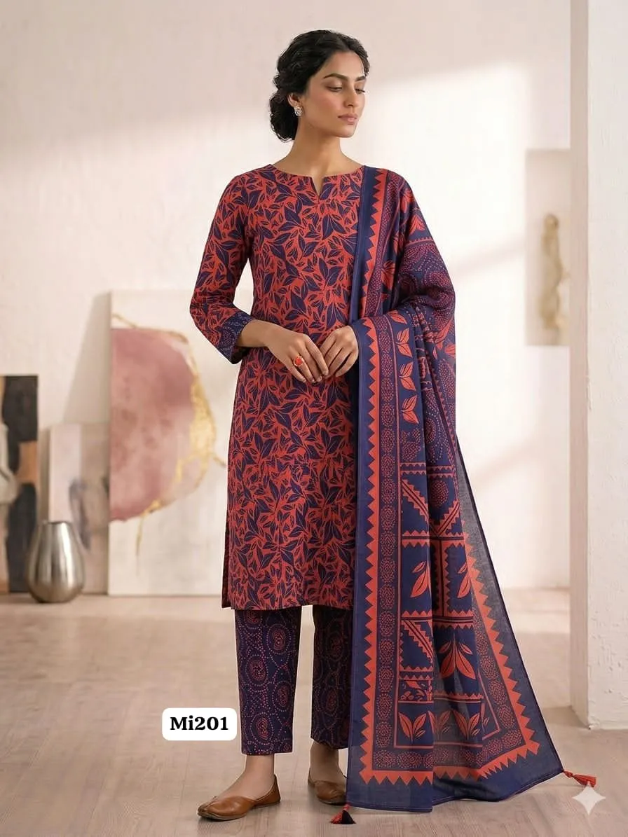 Bareeze Digital Printed Lawn 3PC Suit 2026 (8)