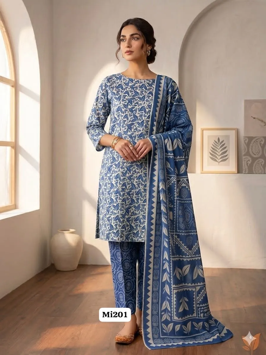 Bareeze Digital Printed Lawn 3PC Suit 2026 (14)